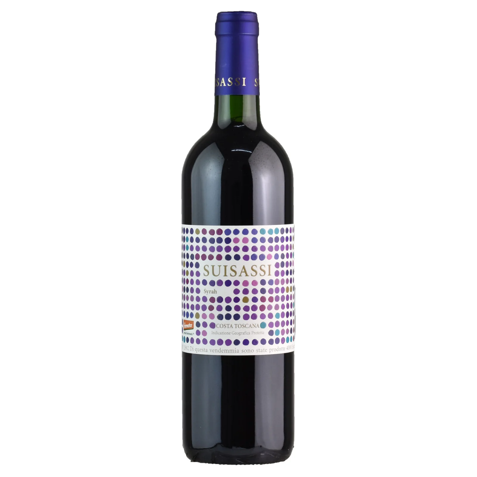 2019 Duemani 'Suisassi' Syrah Costa Toscana IGT, Tuscany, Italy