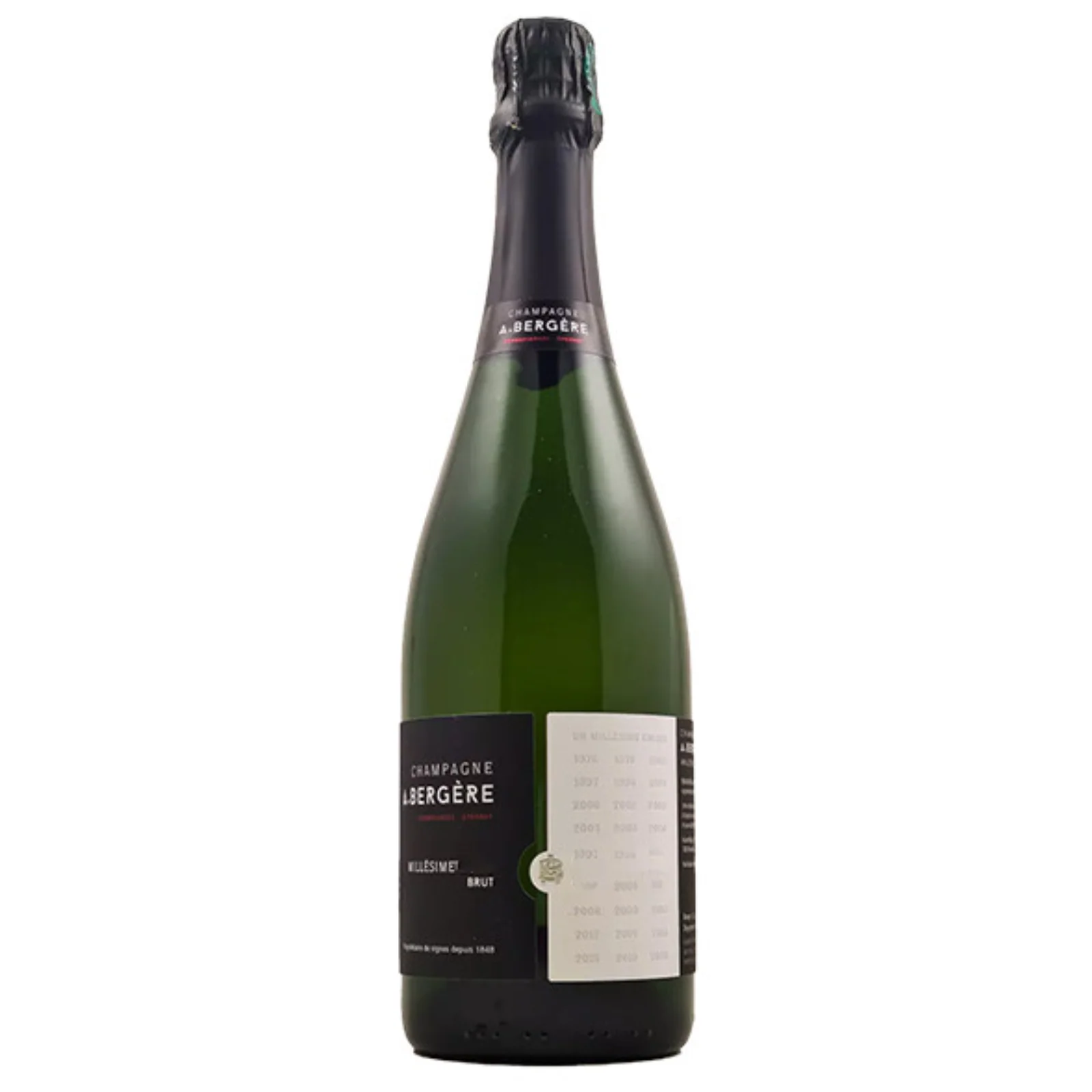 A. Bergere Cuvee Millesime, Champagne, France 2013