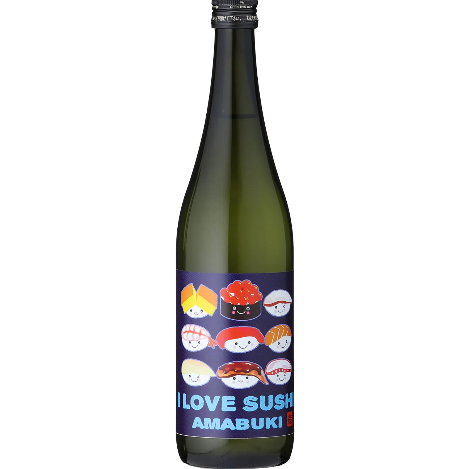 NV | Amabuki 'I Love Sushi' Dry Junmai Nama Sake | Japan