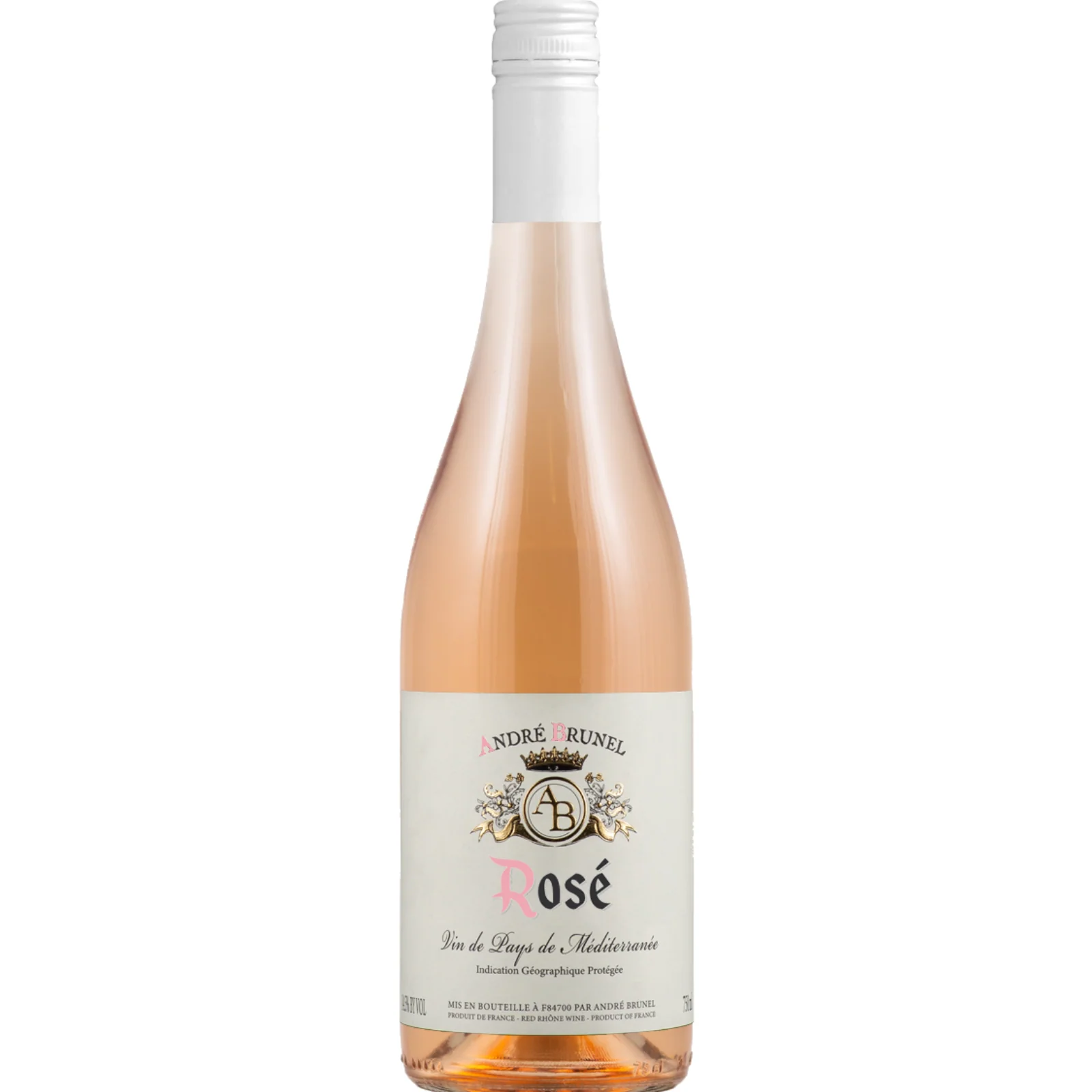 Andre Brunel Rose, IGP Mediterranee, France 2023 Case (6x750ml)