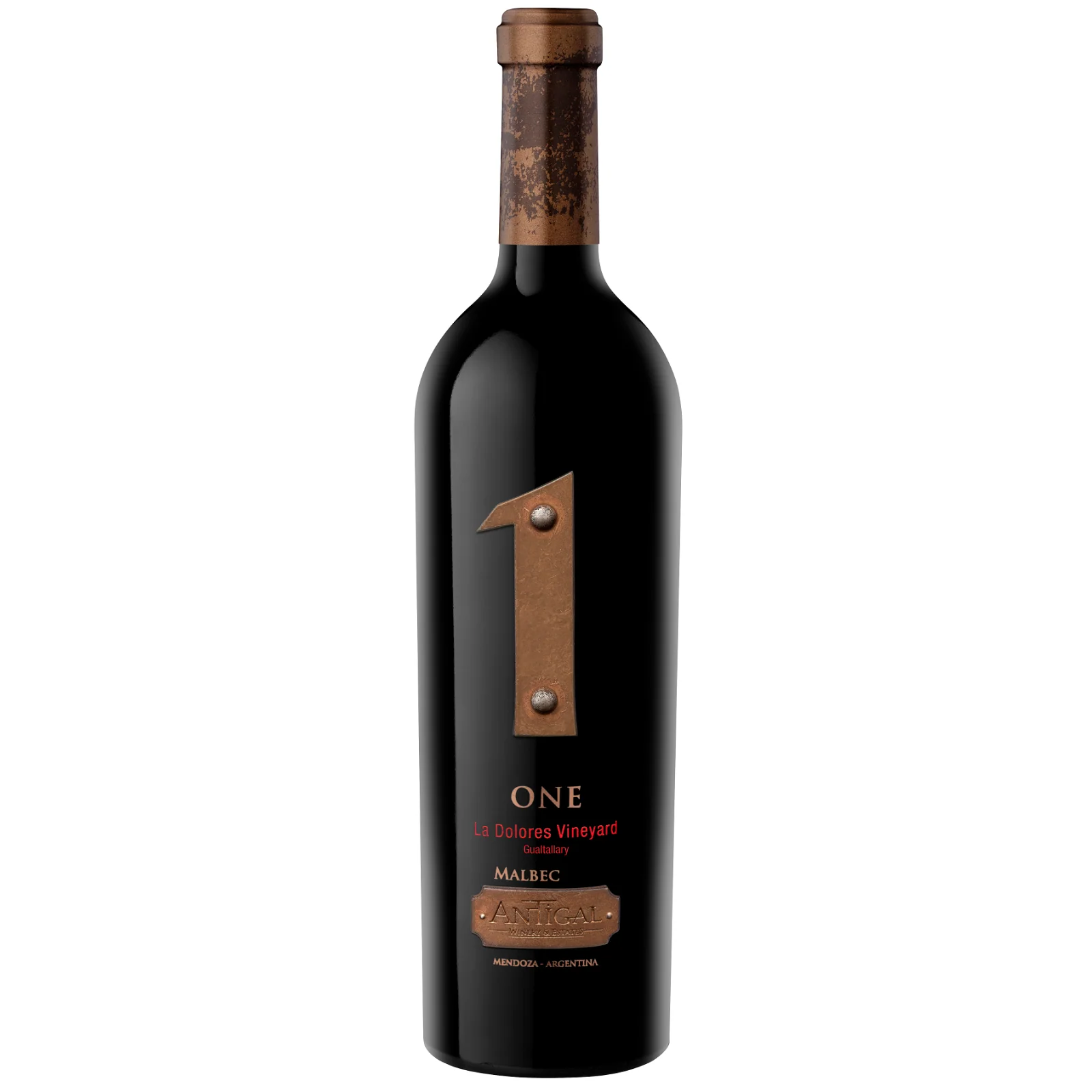 Antigal 1 One La Dolores Vineyard Malbec Gualtallary 2020