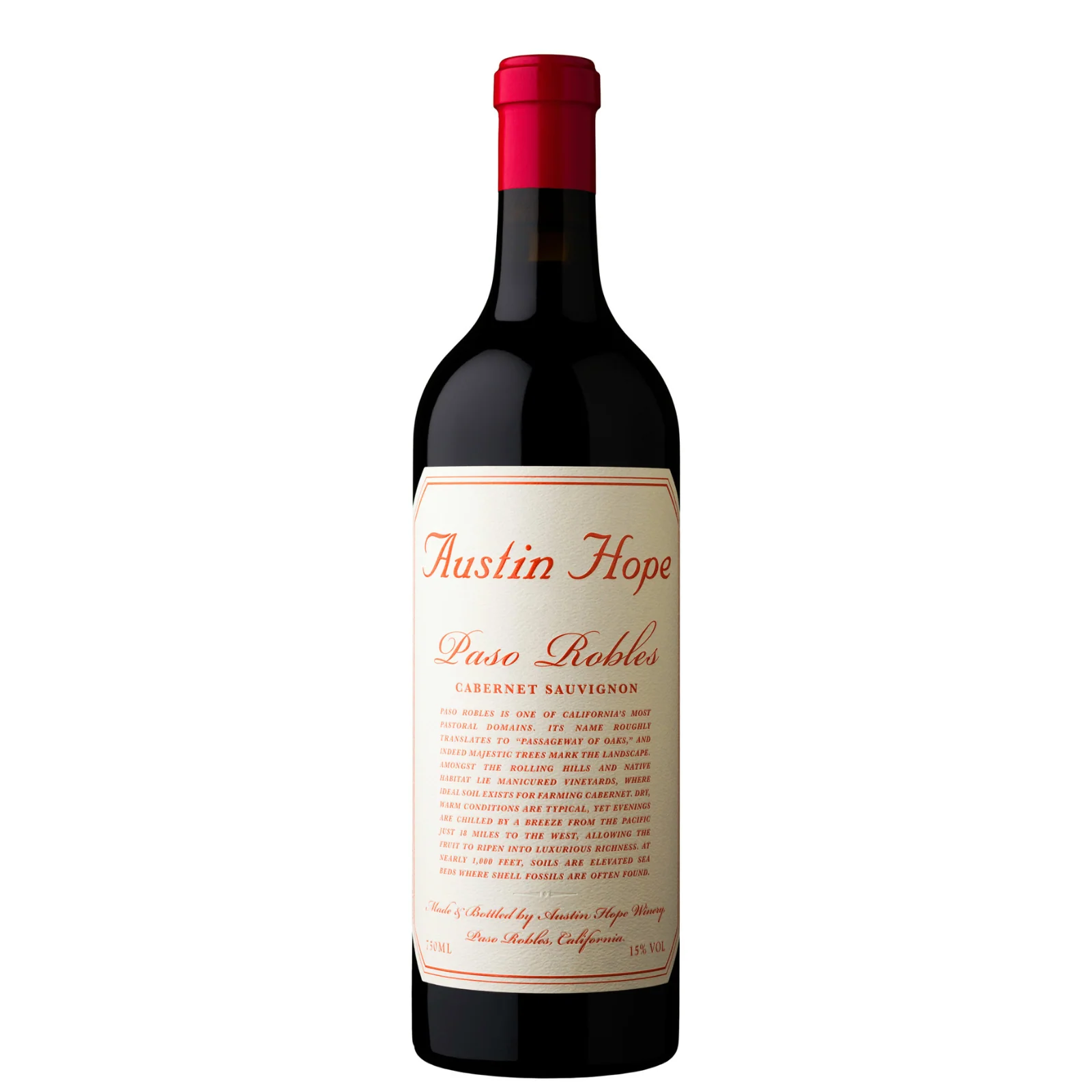 2022 Austin Hope Winery Cabernet Sauvignon, Paso Robles (750ml)