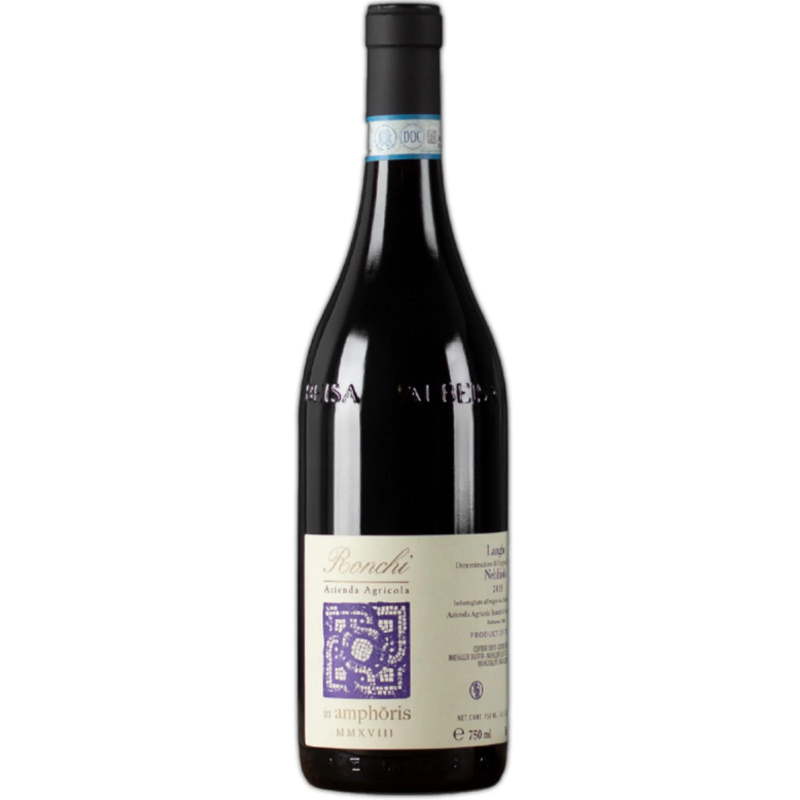 2021 Classic Ronchi Langhe Nebbiolo, Piedmont, Italy Case of 12 750ml