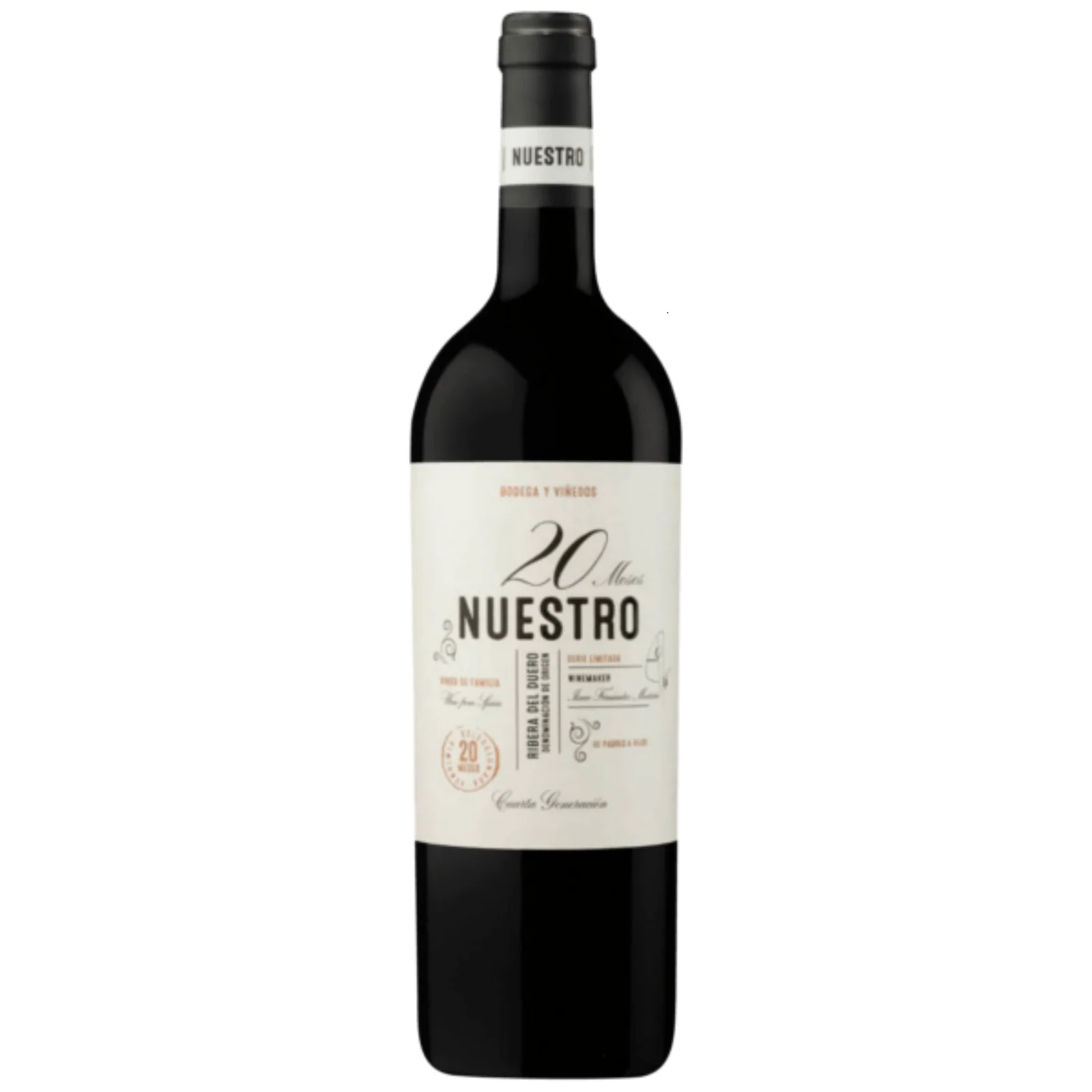 Bodega Nuestro de Diaz Bayo 'Nuestro' 20 Meses, Ribera del Duero, Spain 2015