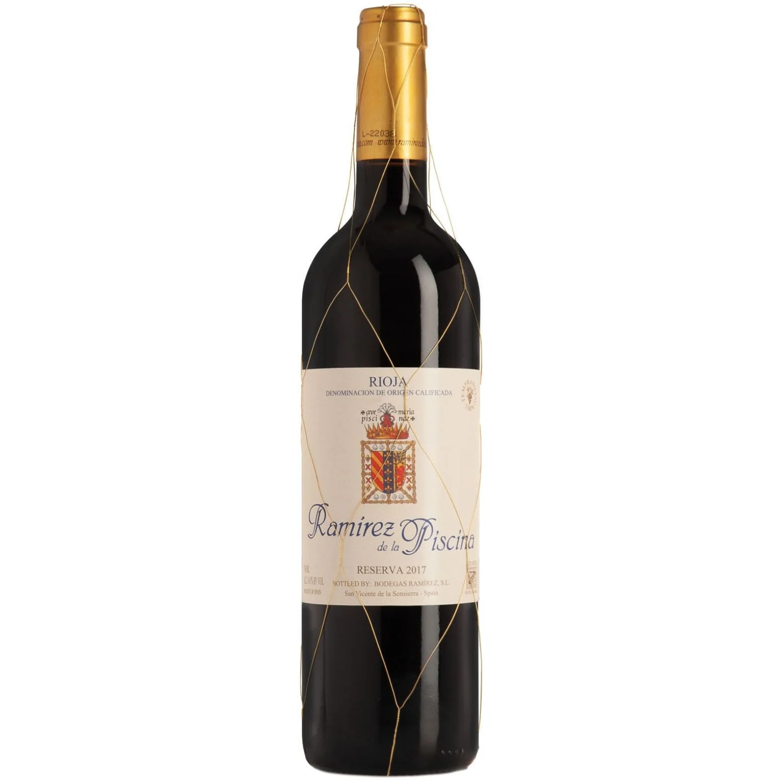 Bodegas Ramirez de la Piscina Reserva, Rioja DOCa, Spain 2019