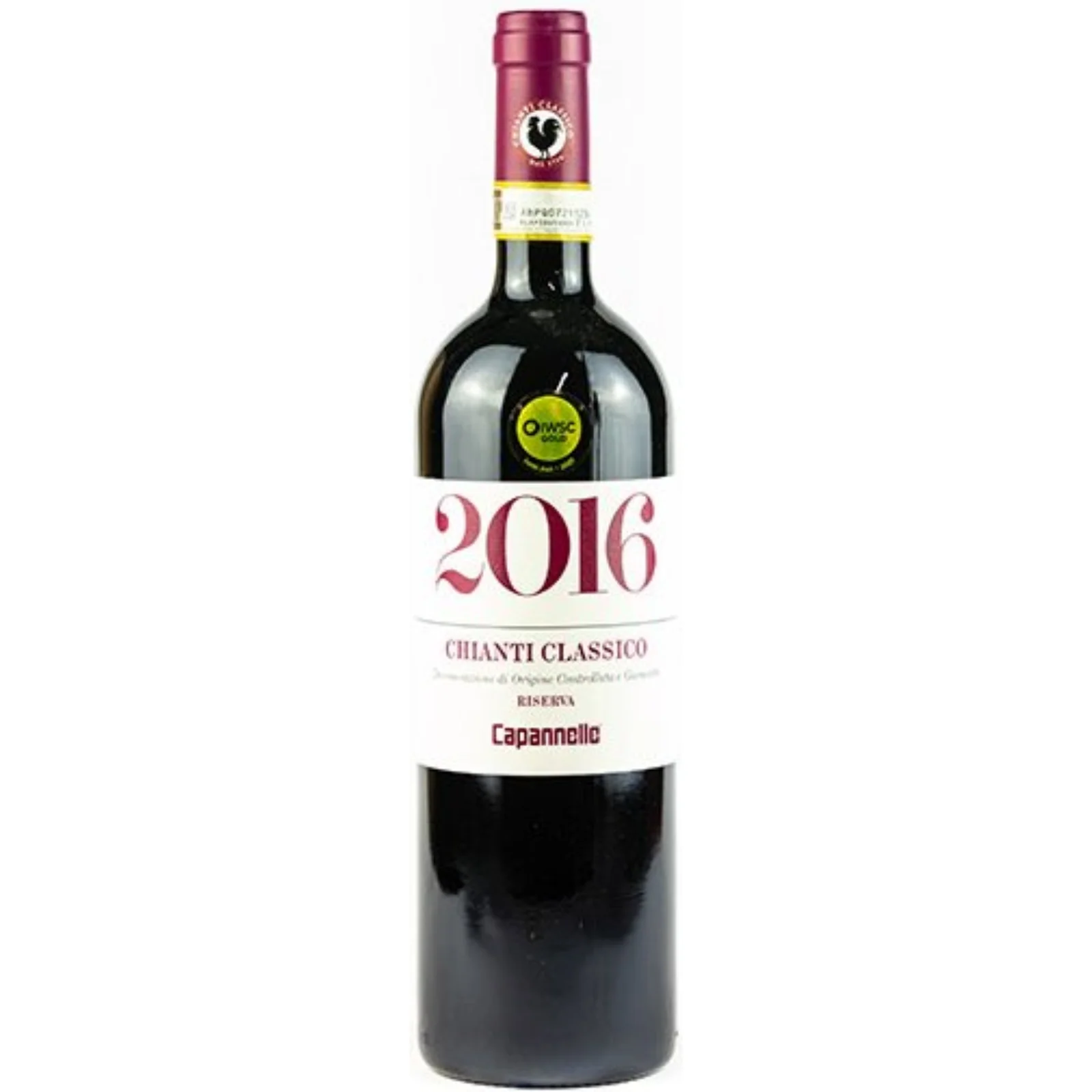 Capannelle Chianti Classico Riserva Italy 2016 Case of 6 Bottles (6x750ml)