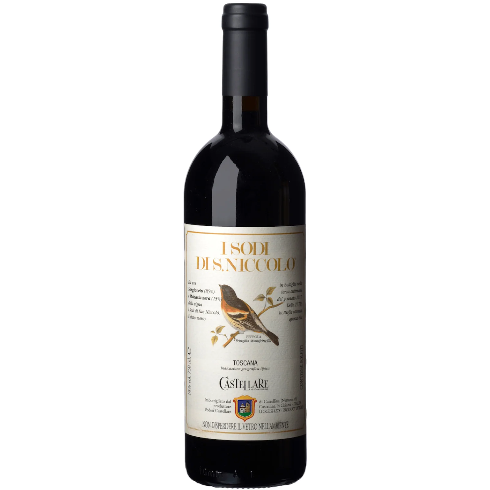 Castellare di Castellina 'I Sodi di San Niccolo' Toscana IGT 2019