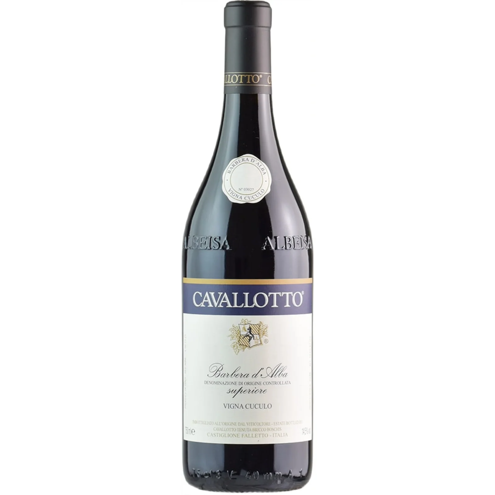 Cavallotto Bricco Boschis Vigna del Cuculo Barbera d'Alba, Piedmont, Italy 2020