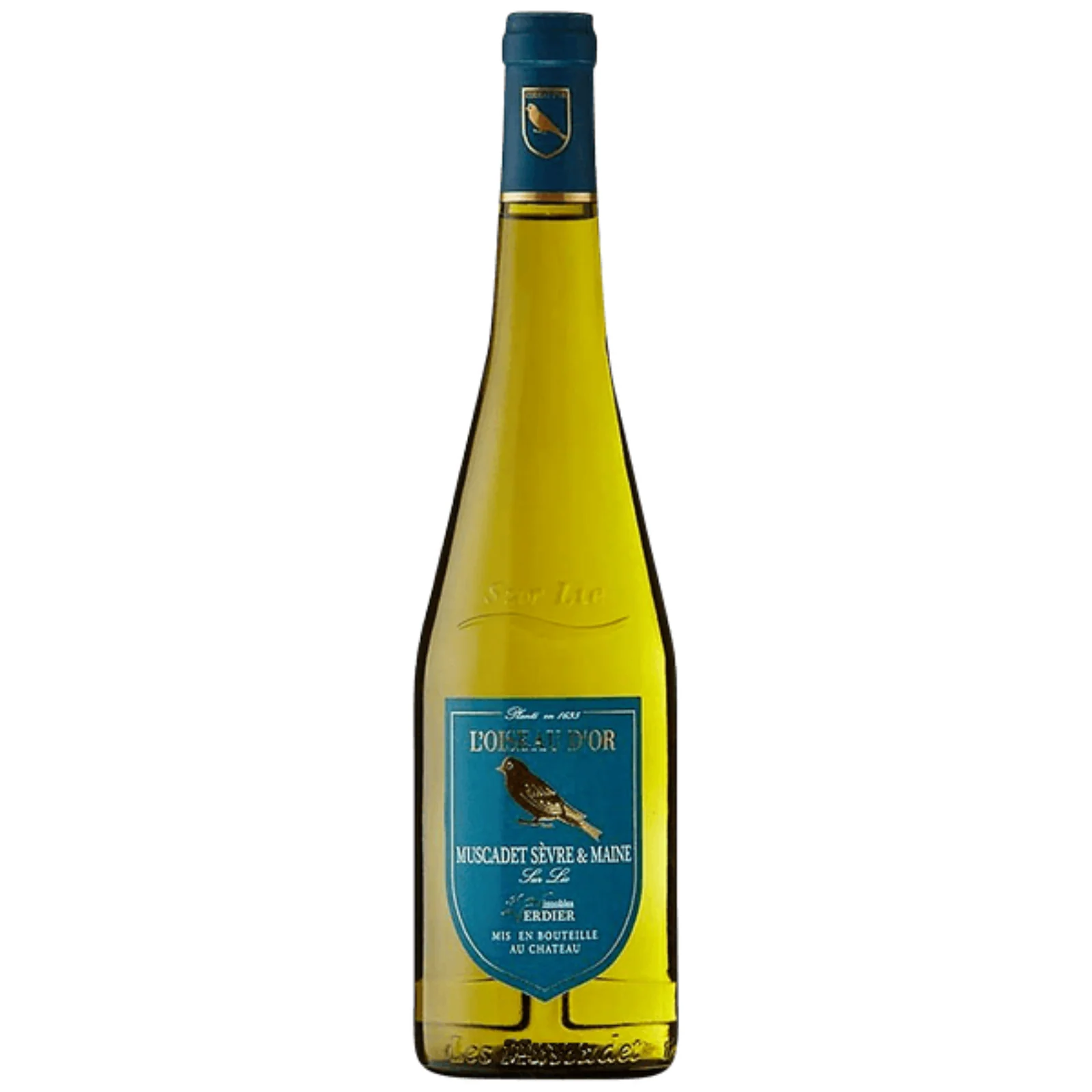 Chateau de l'Oiseliniere Muscadet Sevre-et-Maine Sur Lie L'Oiseau d'Or, Loire, France 2020 Case (6x750ml)