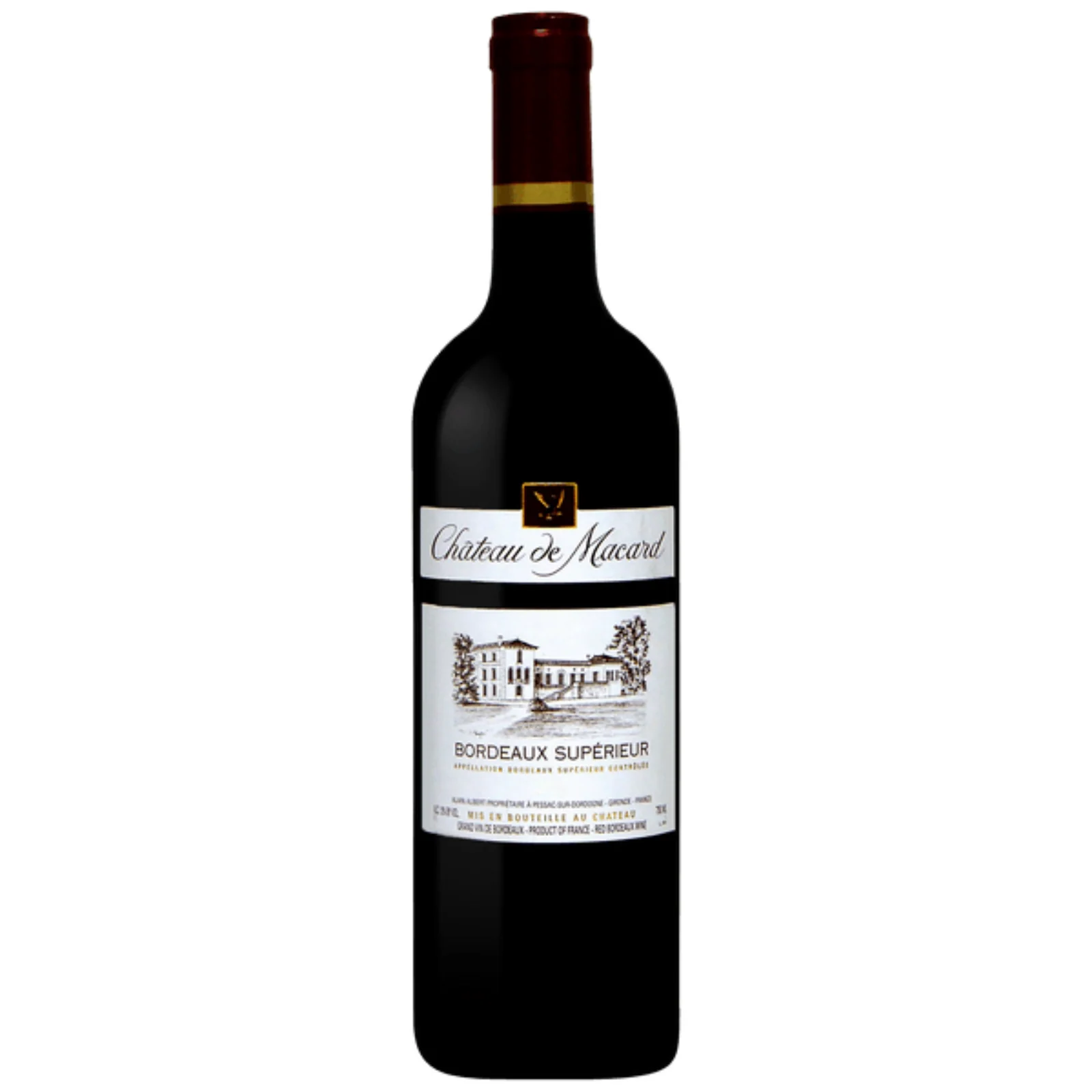 Chateau de Macard, Bordeaux Superieur, France 2020 Case (6x750ml)