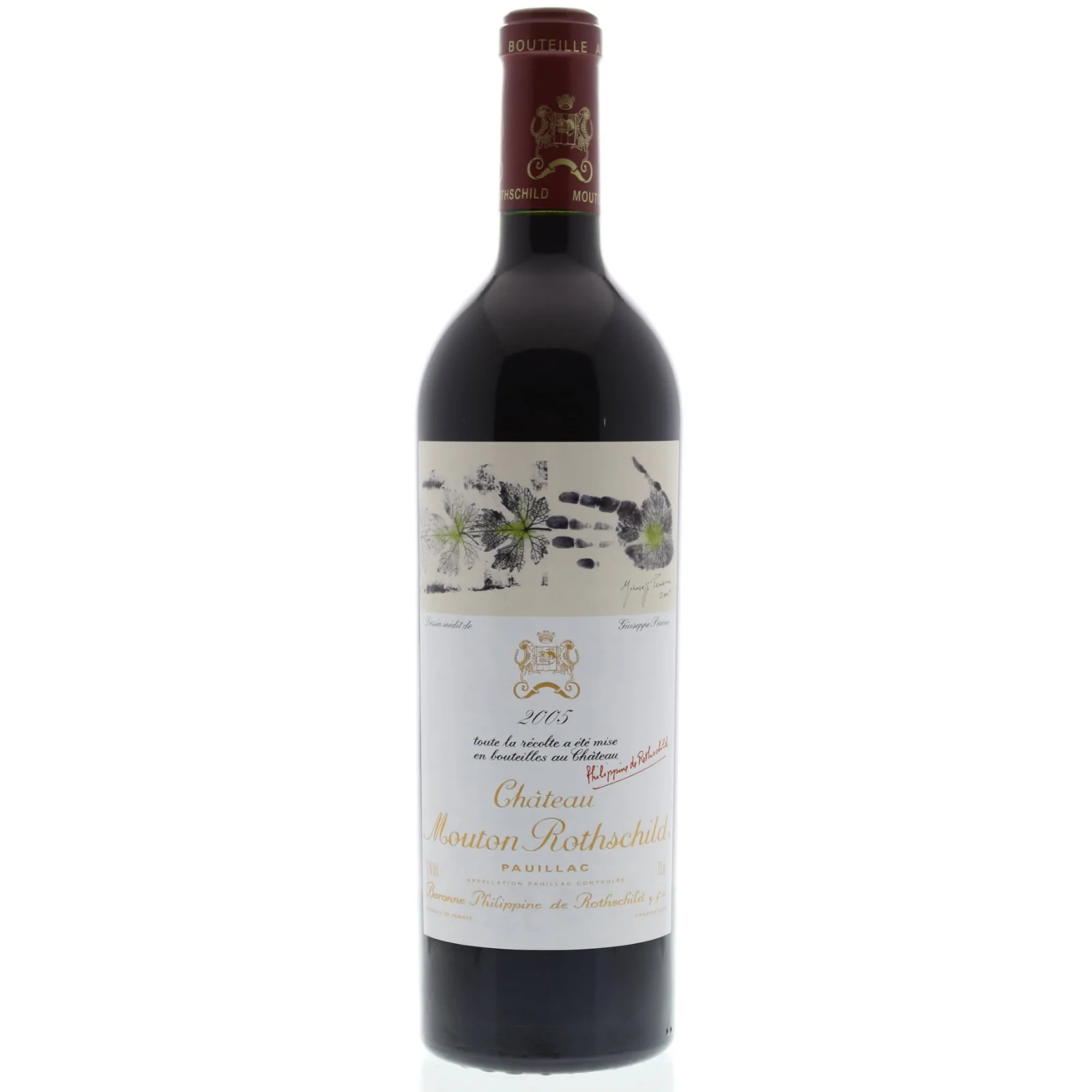 Chateau Mouton Rothschild Pauillac 2005 France Bottle