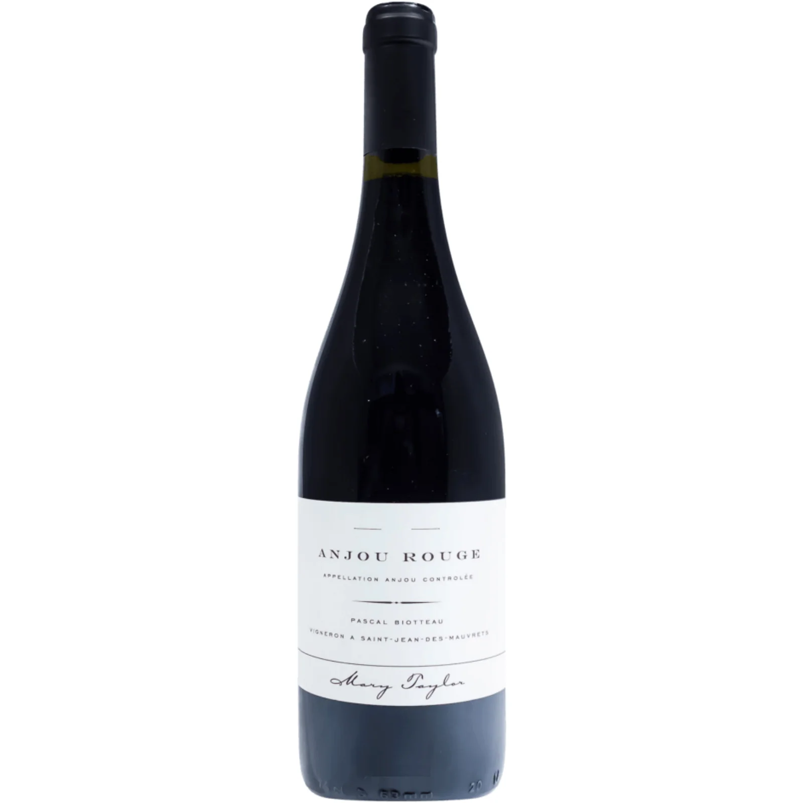 Mary Taylor 'Pascal Biotteau' Anjou Rouge, Loire, France 2020 Case (6x750ml)
