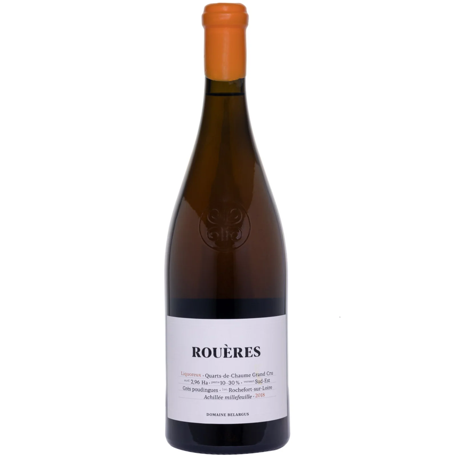Domaine Belargus Quarts de Chaume Grand Cru Roueres, Loire, France 2018 375ml