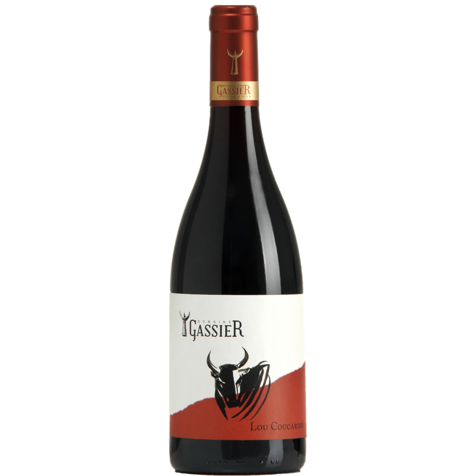 Domaine Gassier Costieres de Nimes Lou Coucardie Rouge, Rhone, France 2017