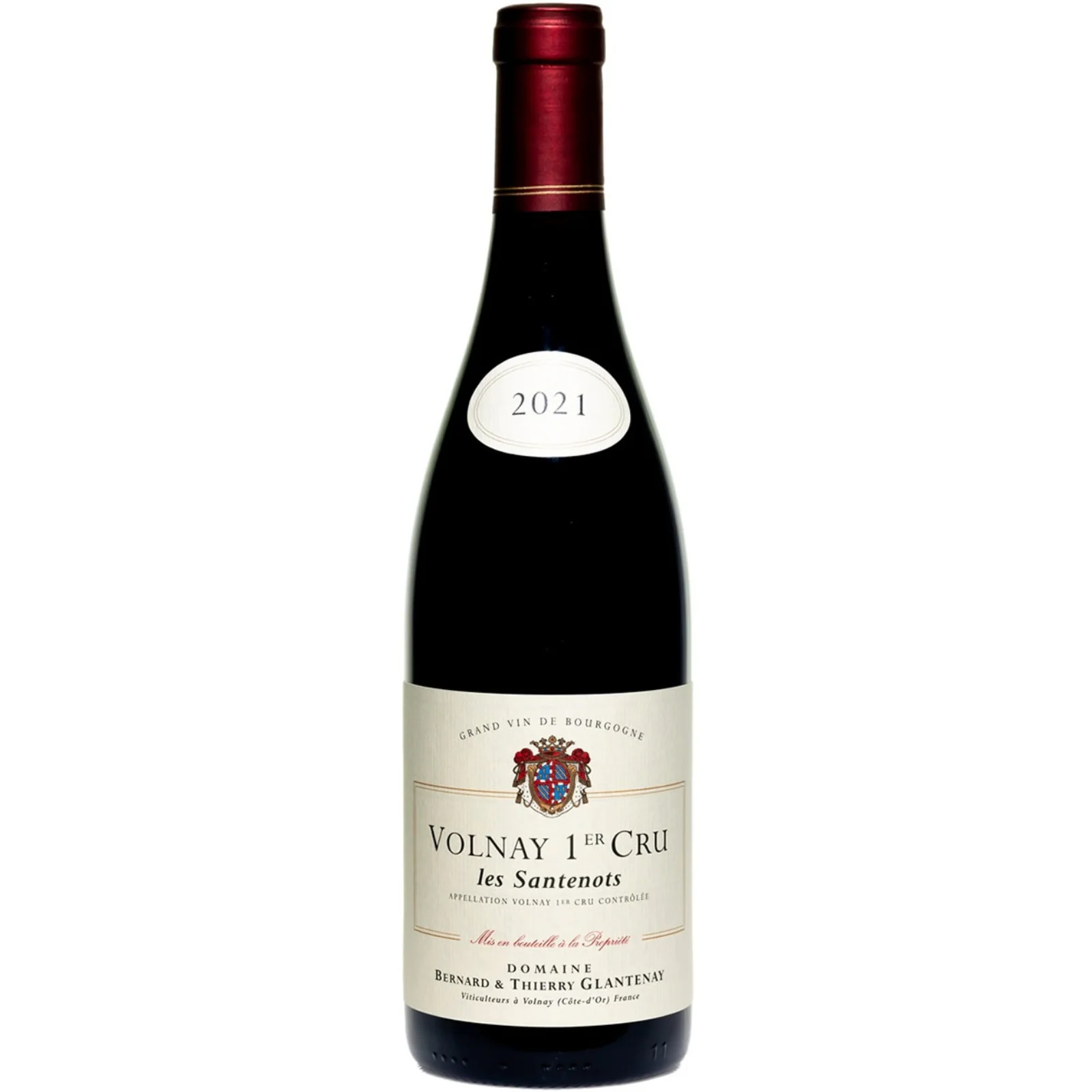 Domaine Bernard & Thierry Glantenay Santenots, Volnay Premier Cru, France 2021