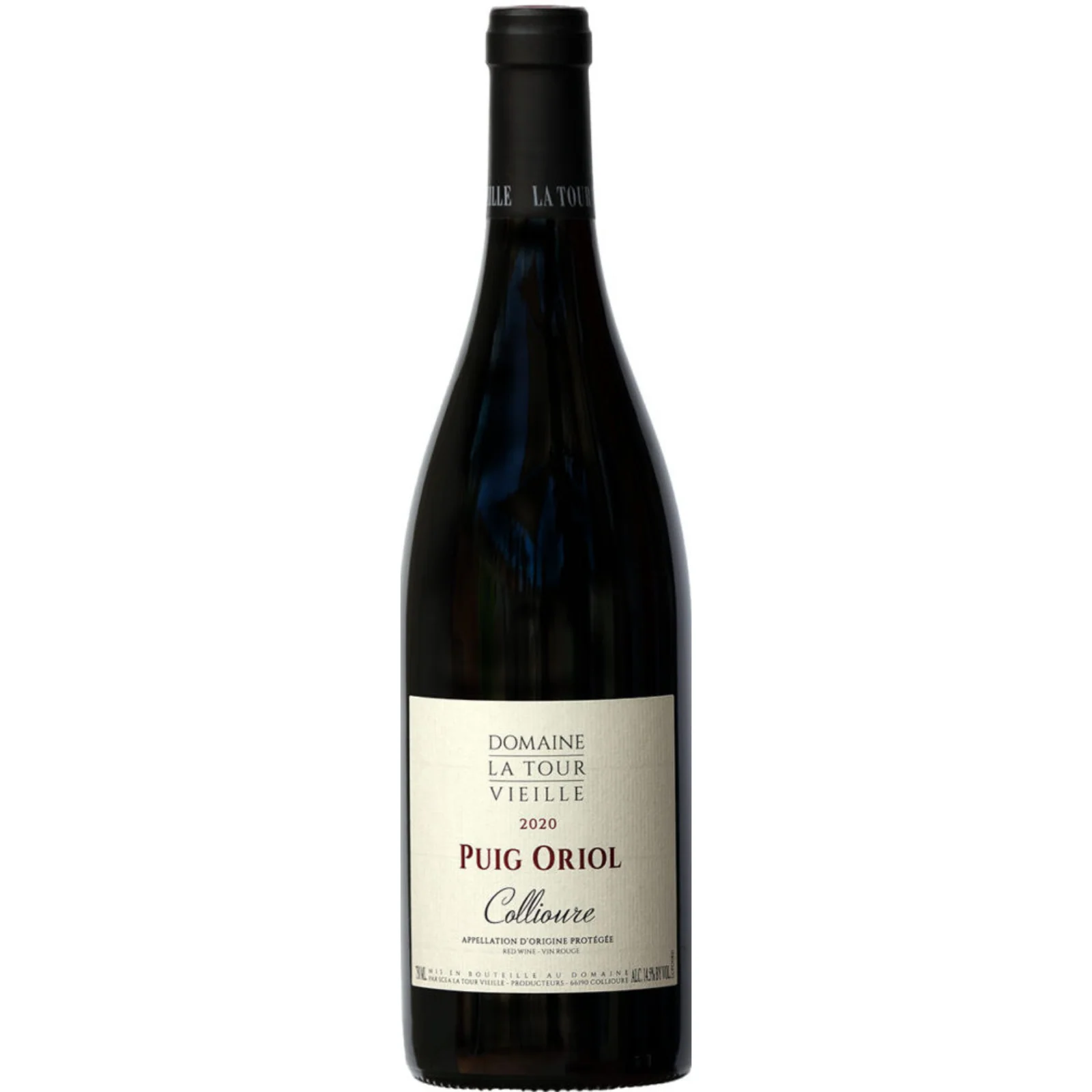 Collioure Puig Oriol 2020 Domaine La Tour Vieille France
