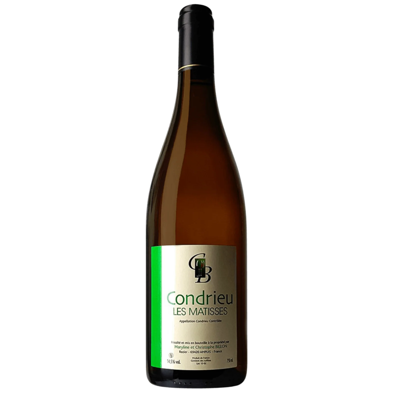 Domaine Maryline & Christophe Billon Condrieu 'Les Matisses', Rhone, France 2020