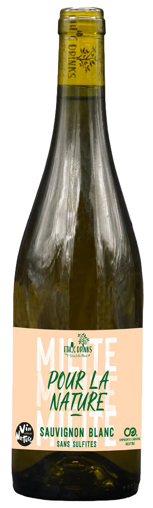 EthicDrinks 'Pour La Nature' Sauvignon Blanc, Vin de France 2022 Case (6x750ml)