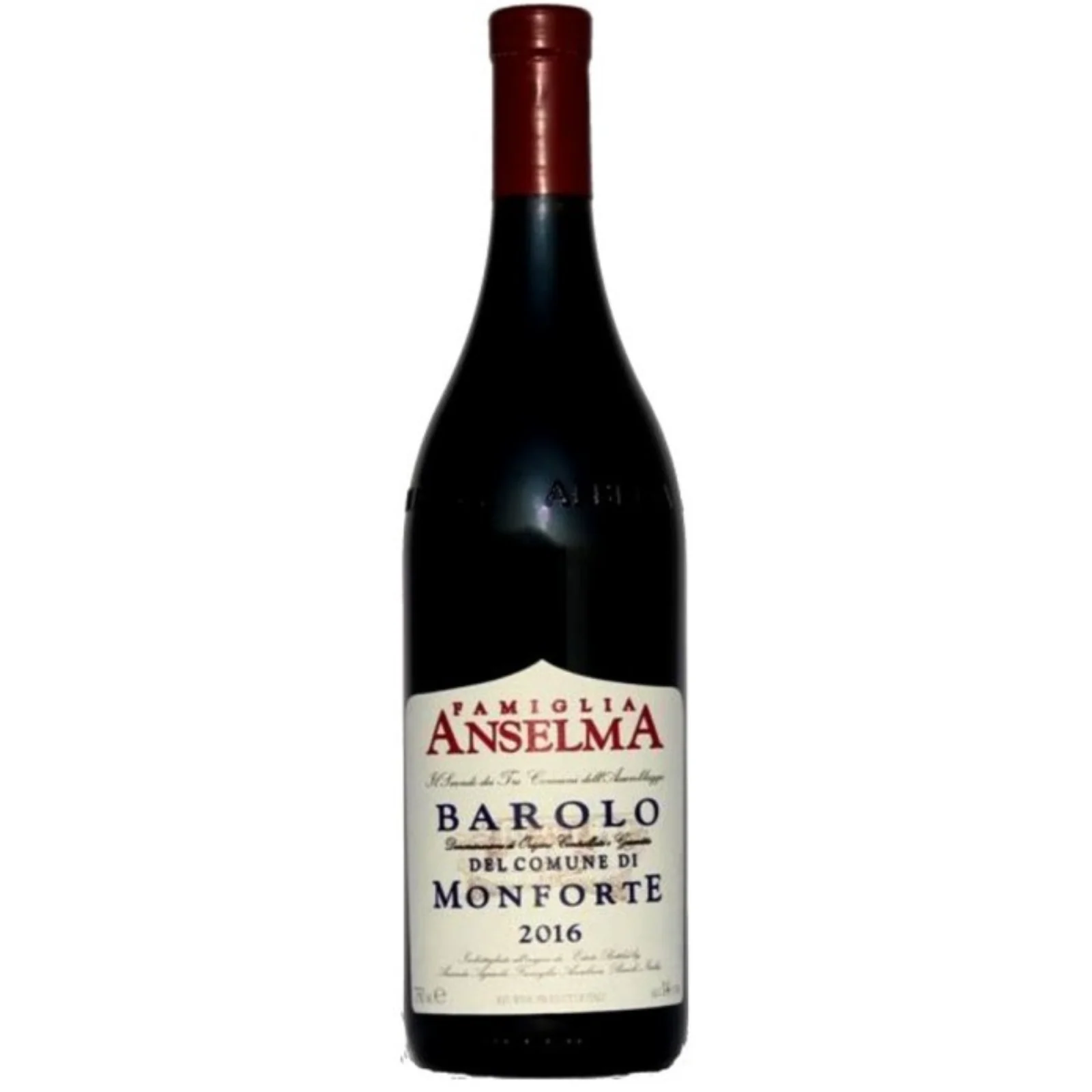 Famiglia Anselma Barolo del Comune di Monforte DOCG, Piedmont, Italy 2016