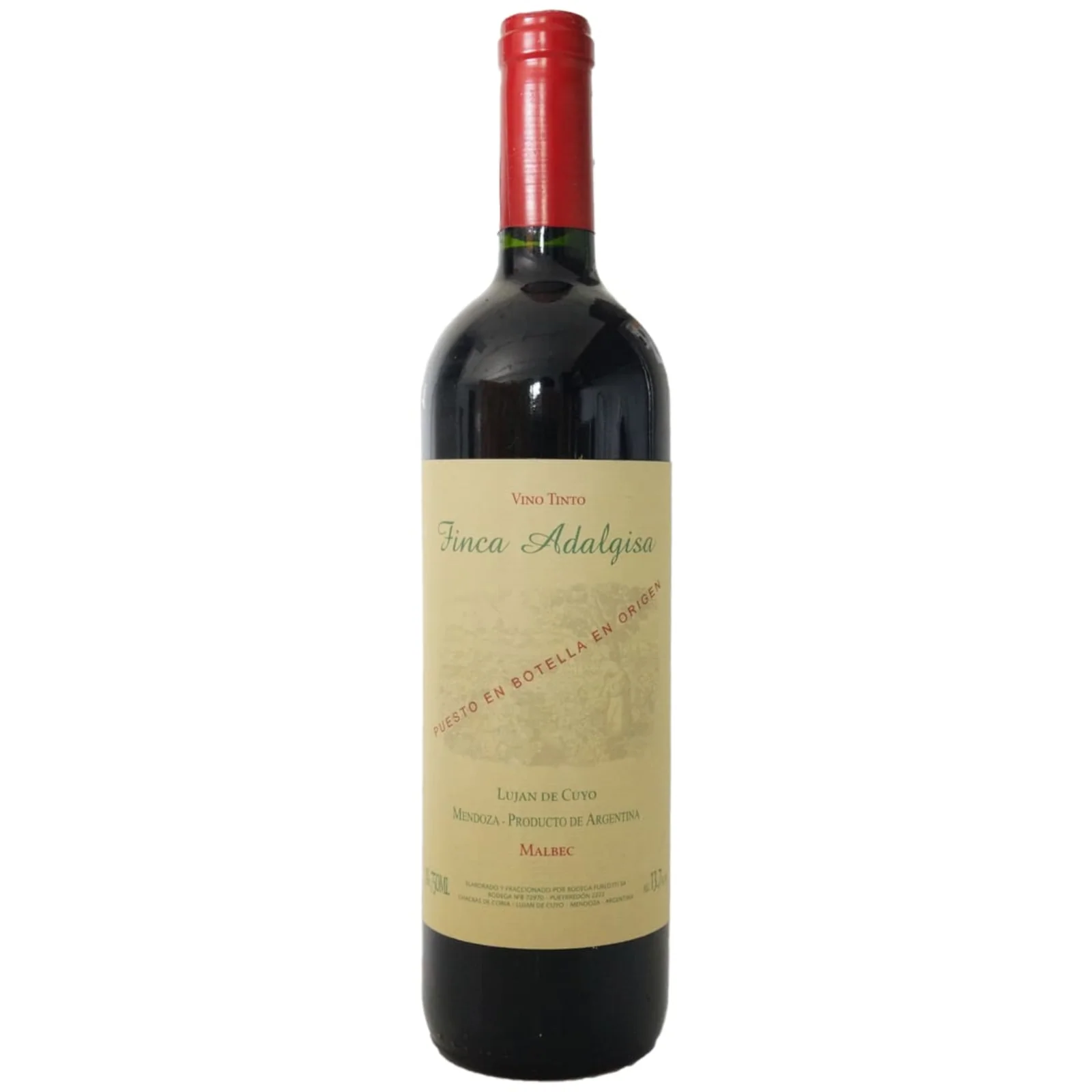 Finca Adalgisa Malbec, Lujan de Cuyo, Argentina 2016 1.5L