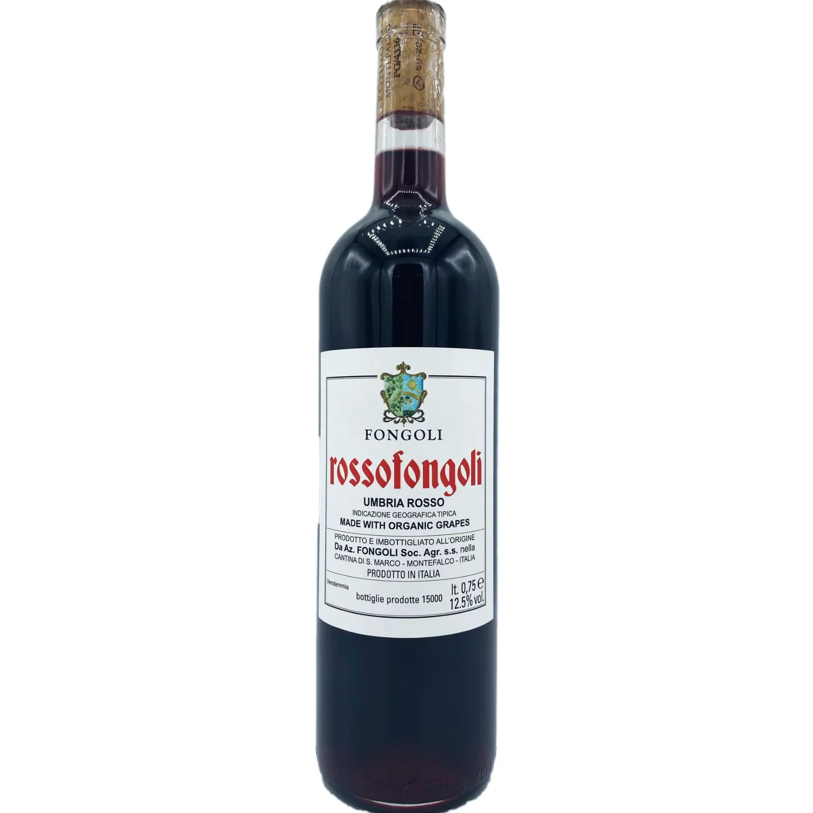 Fongoli Rossofongoli, Umbria IGT, Italy 2021 Case (6x750ml)
