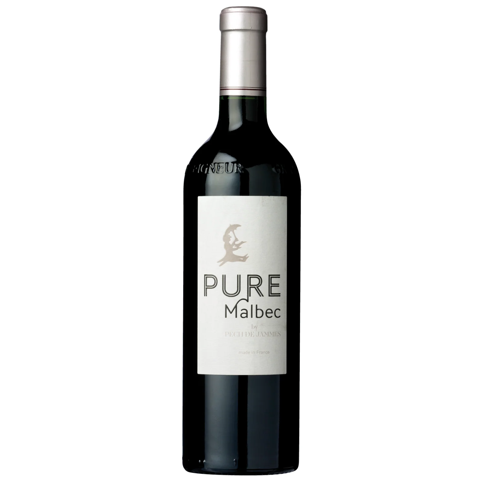 Georges Vigouroux Chateau Pech de Jammes 'Pure Malbec', Cahors, France 2018