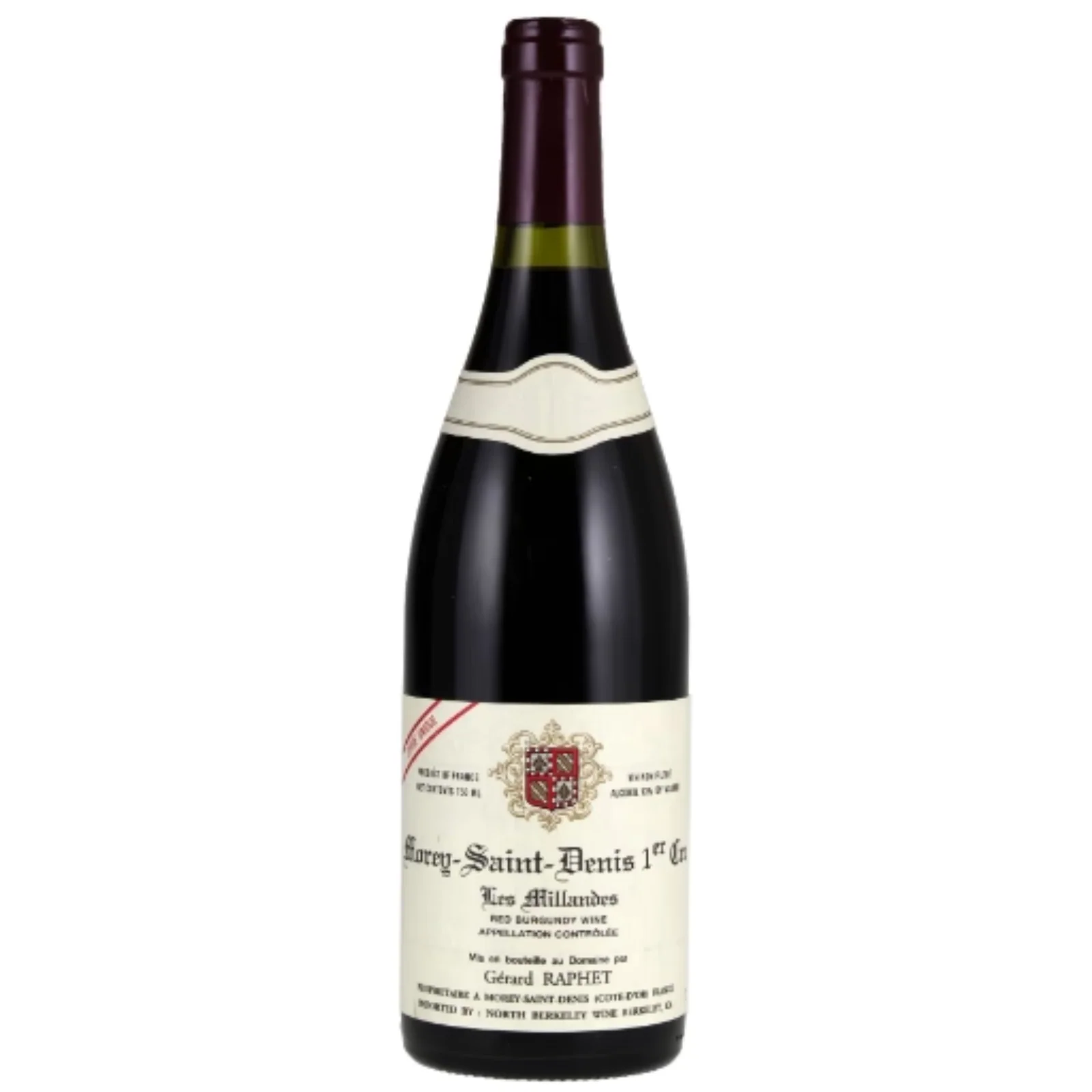 Gerard Raphet Les Millandes Cuvee Unique 2021 France