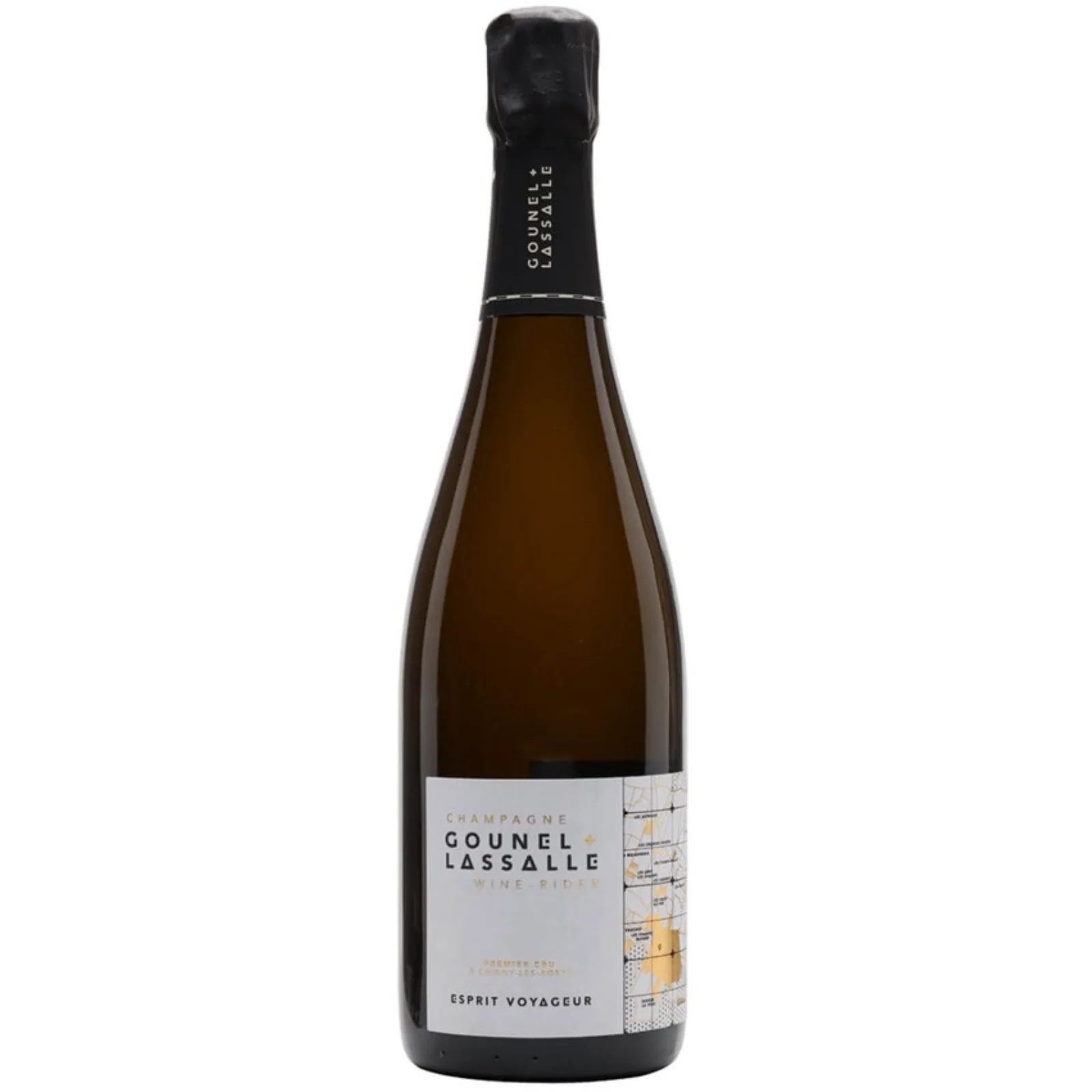 Gounel + Lassalle Wine-Rider Esprit Voyageur Premier Cru Brut Nature, Champagne, France NV