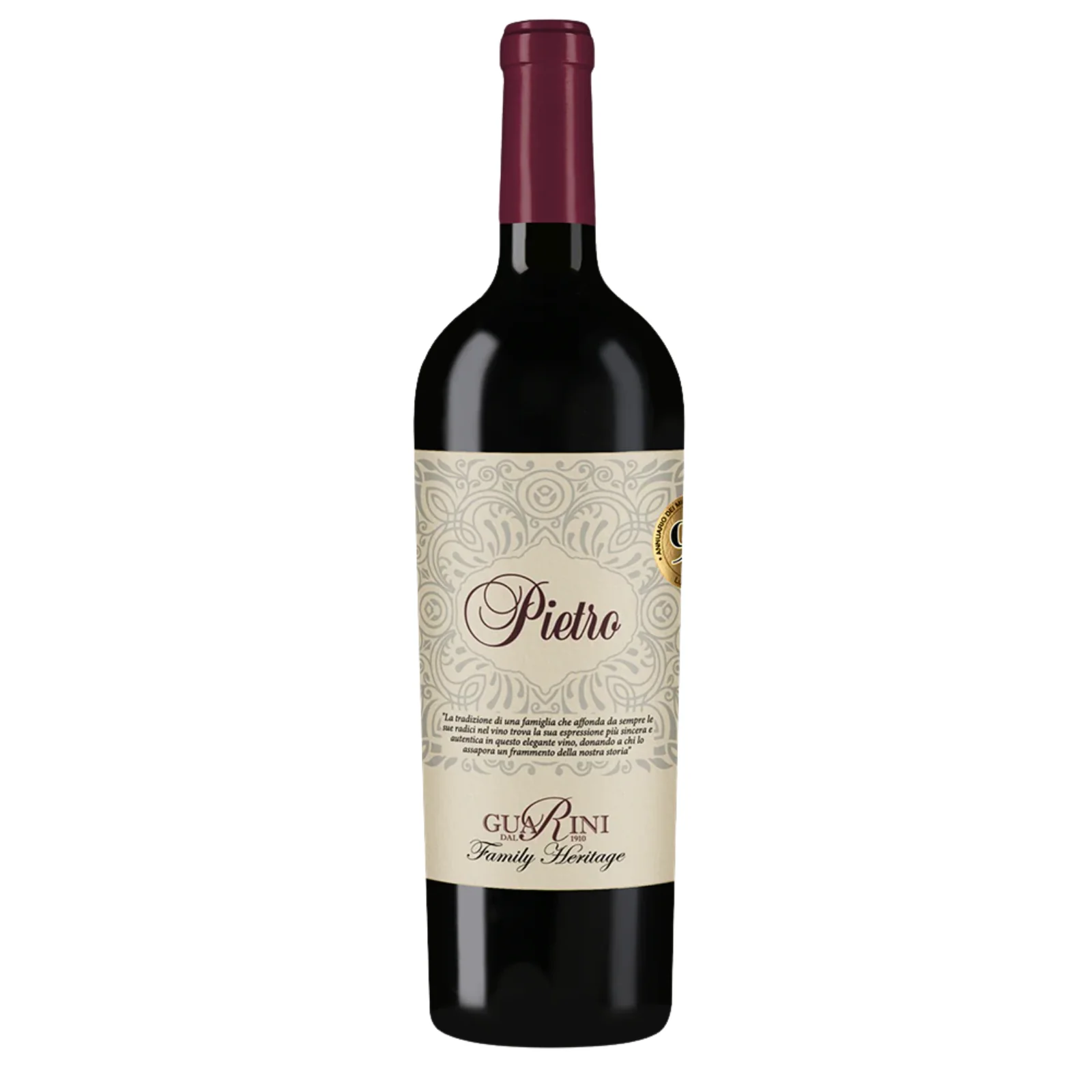 Guarini Family Heritage - Pietro Rosso 2024 HALF CASE