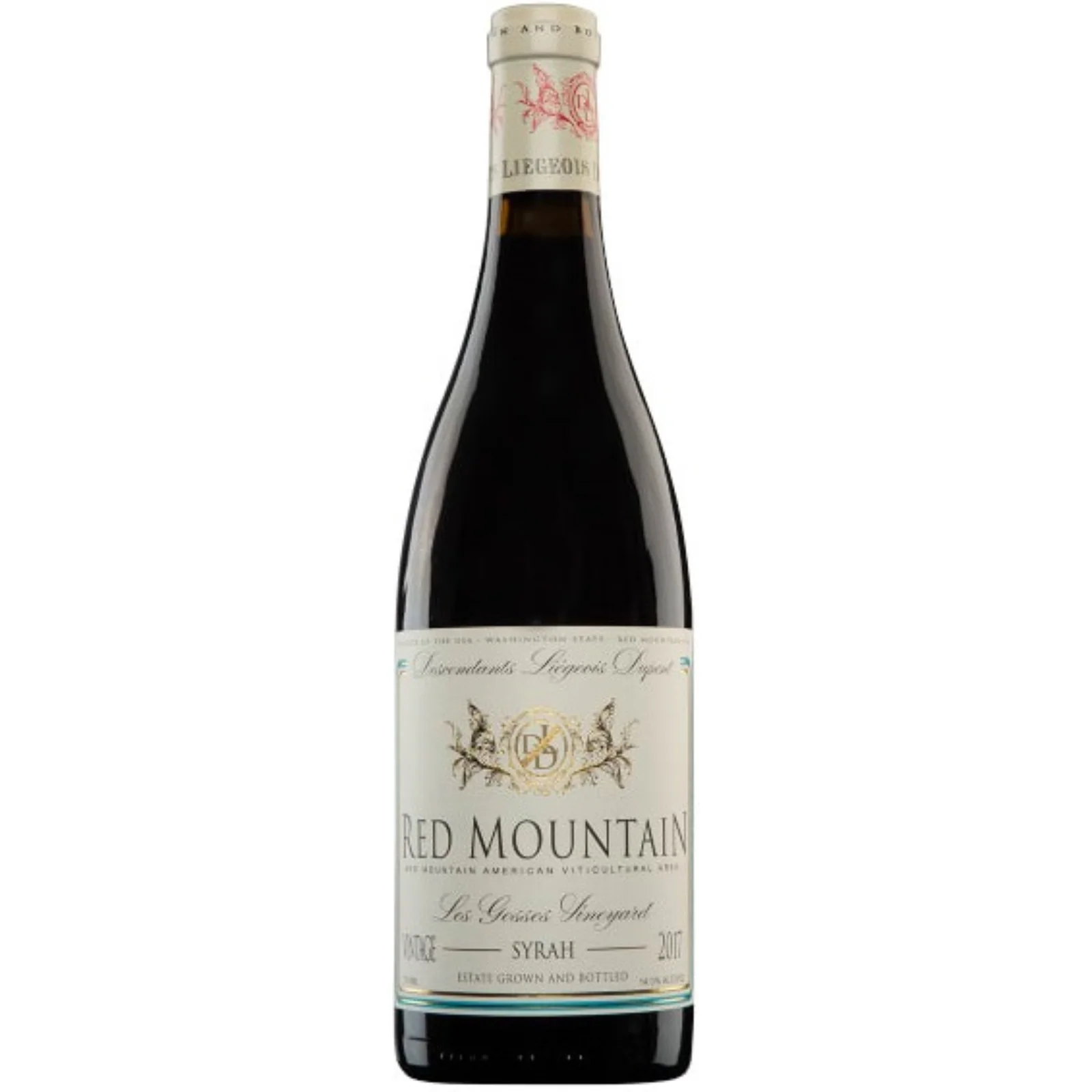Hedges Family Estate 'Descendants Liegeois Dupont - DLD' Cuvee Marcel Dupont Syrah, Red Mountain, USA 2017