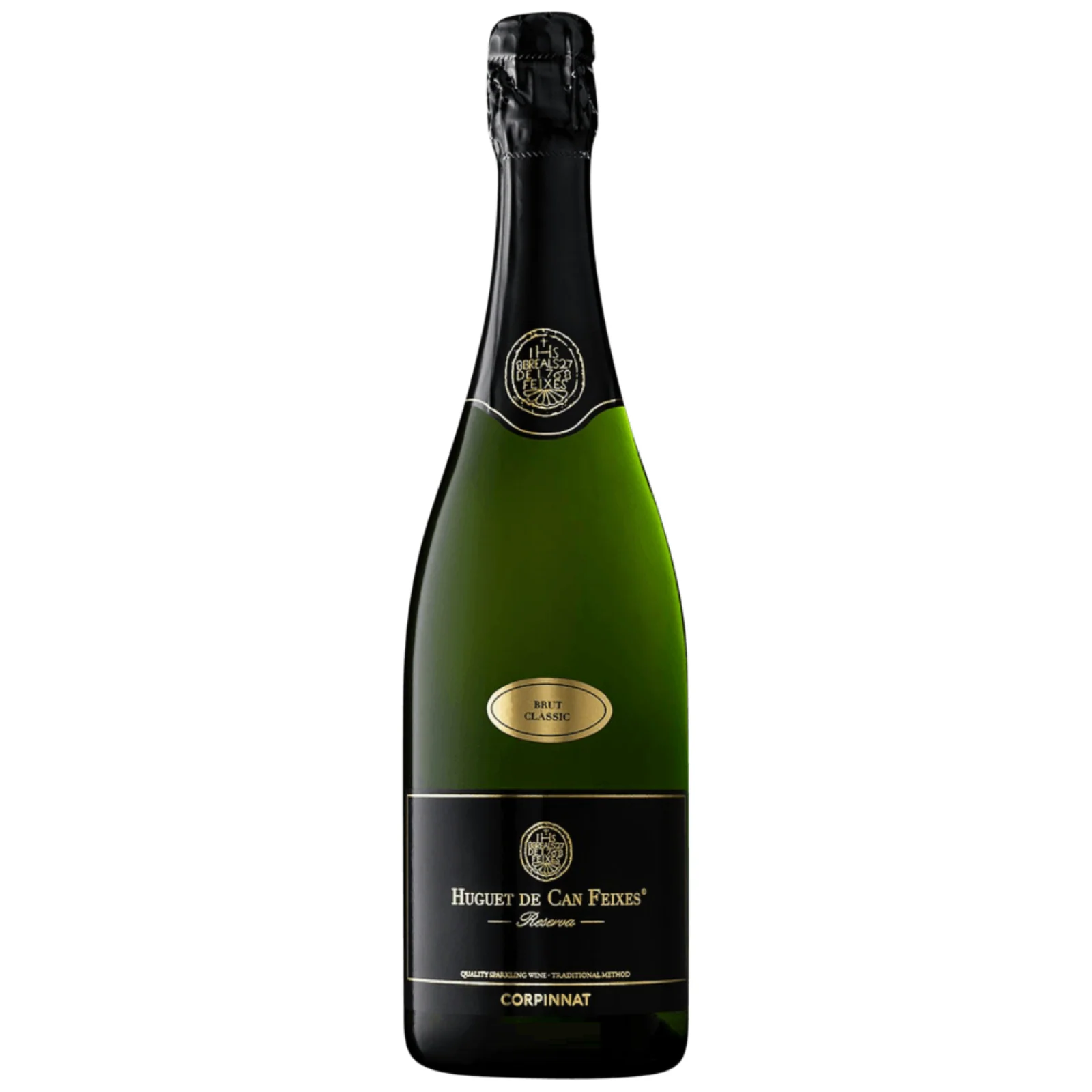Huguet de Can Feixes Reserva Brut Nature Corpinnat, Penedes, Spain 2014