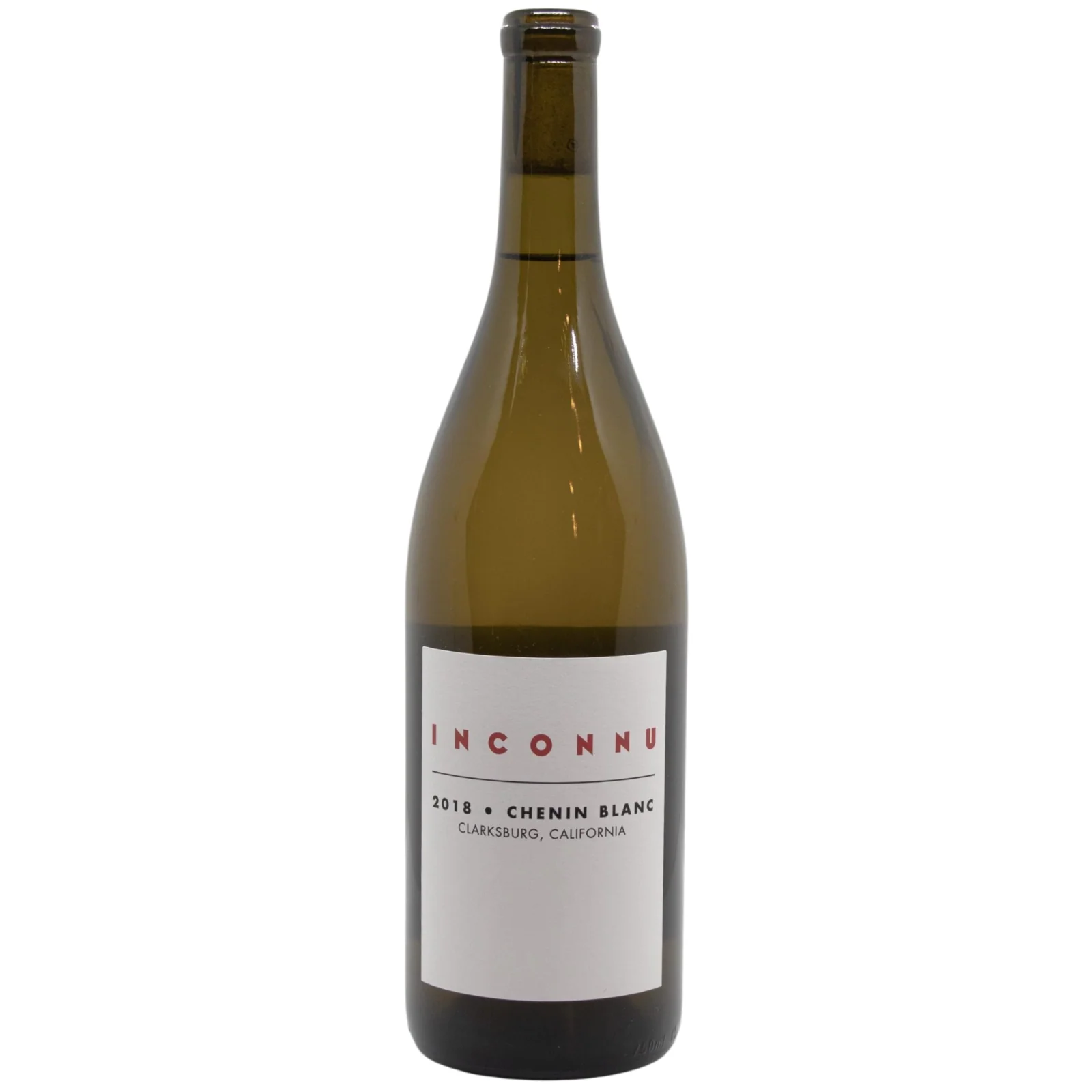 Inconnu Chenin Blanc, Clarksburg, USA 2018