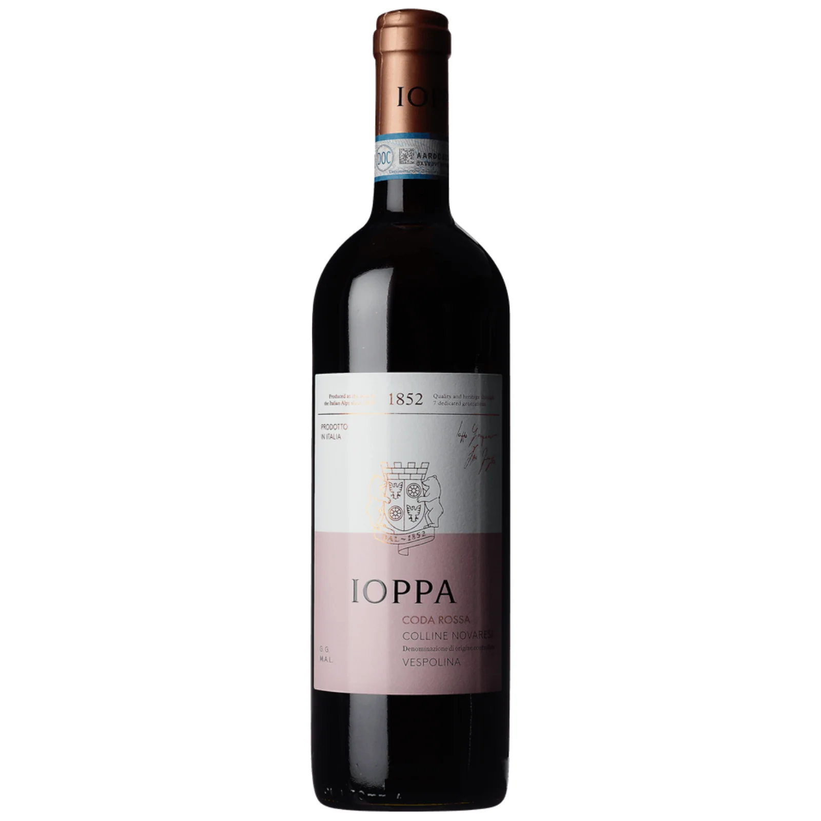Ioppa 'Coda Rossa' Colline Novaresi, Piedmont, Italy 2020 Case (6x750ml)