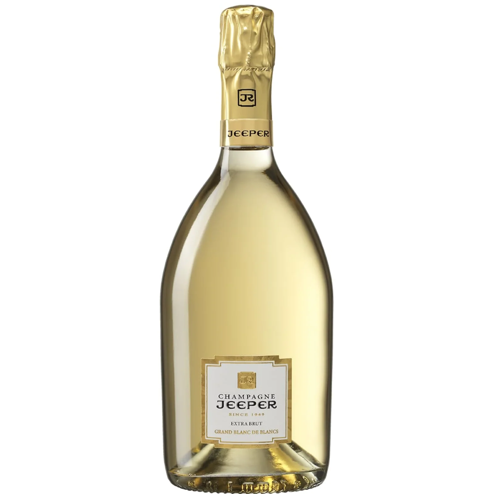 Jeeper Grand Reserve Blanc De Blancs Extra Brut, Champagne, France NV