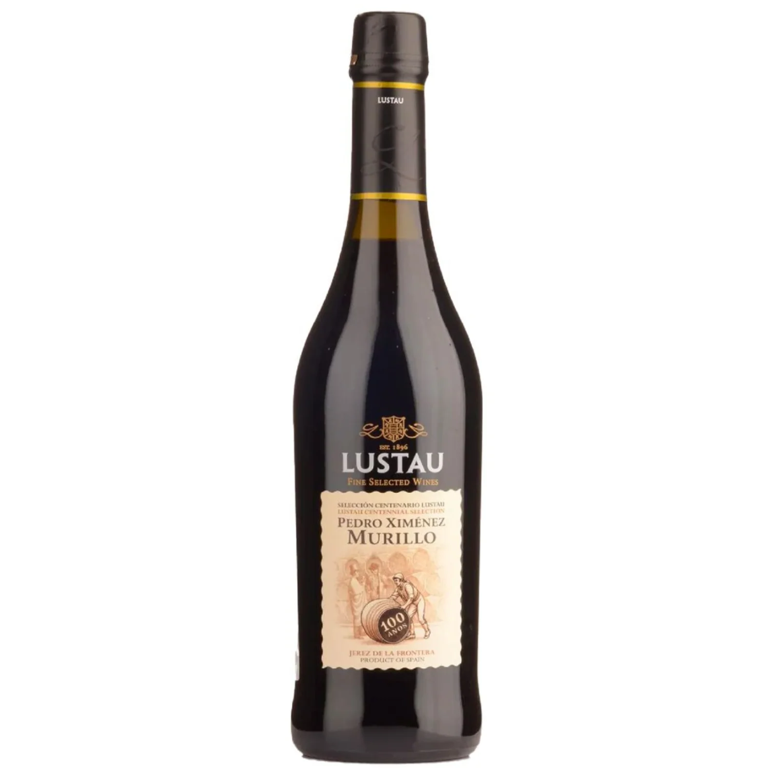 Lustau Seleccion de Centenario Pedro Ximenez 'Murillo' Sherry, Andalucia, Spain NV 500ml Half Case (6x500ml)