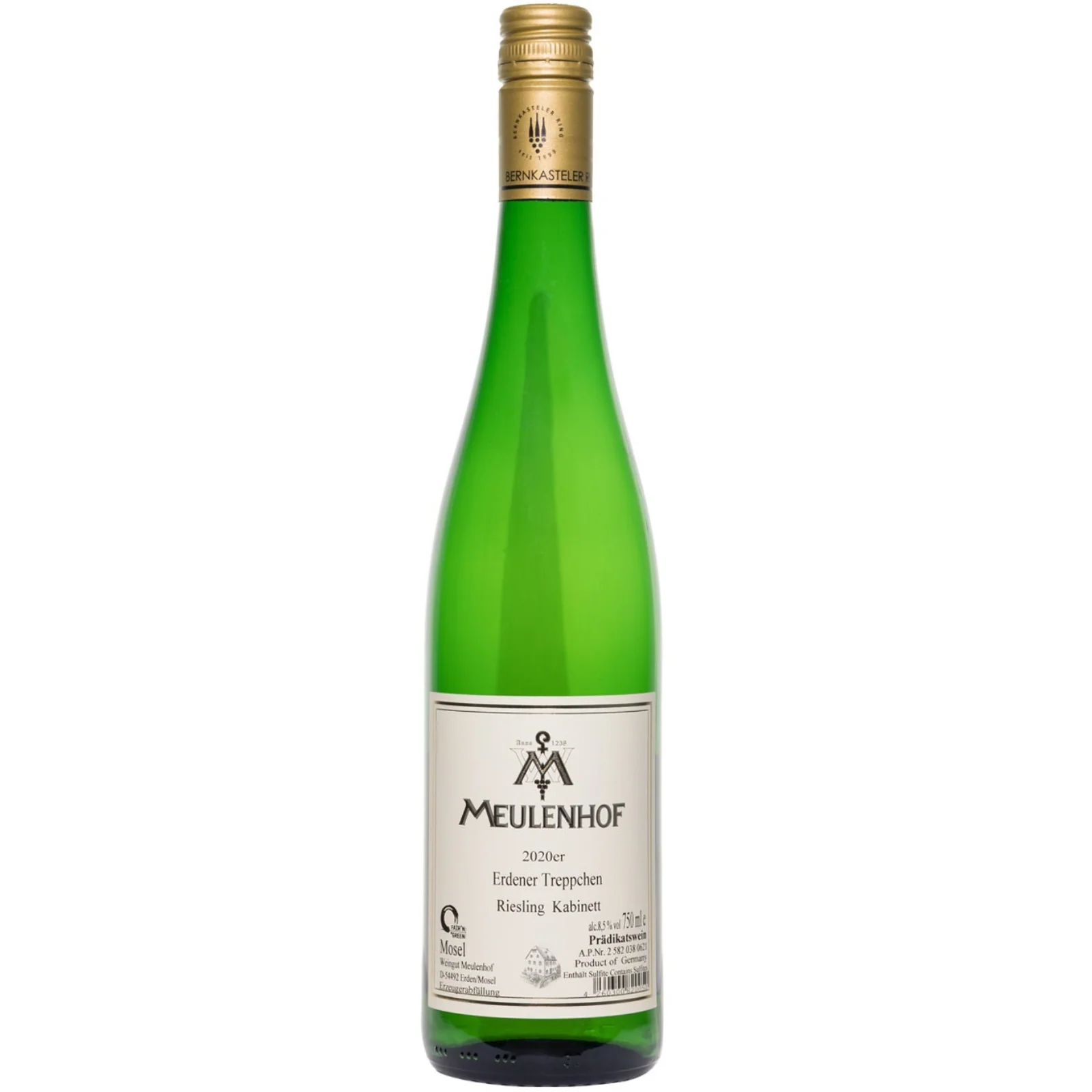 Meulenhof Erdener Treppchen Riesling Kabinett, Mosel, Germany 2020 Case (6x750ml)