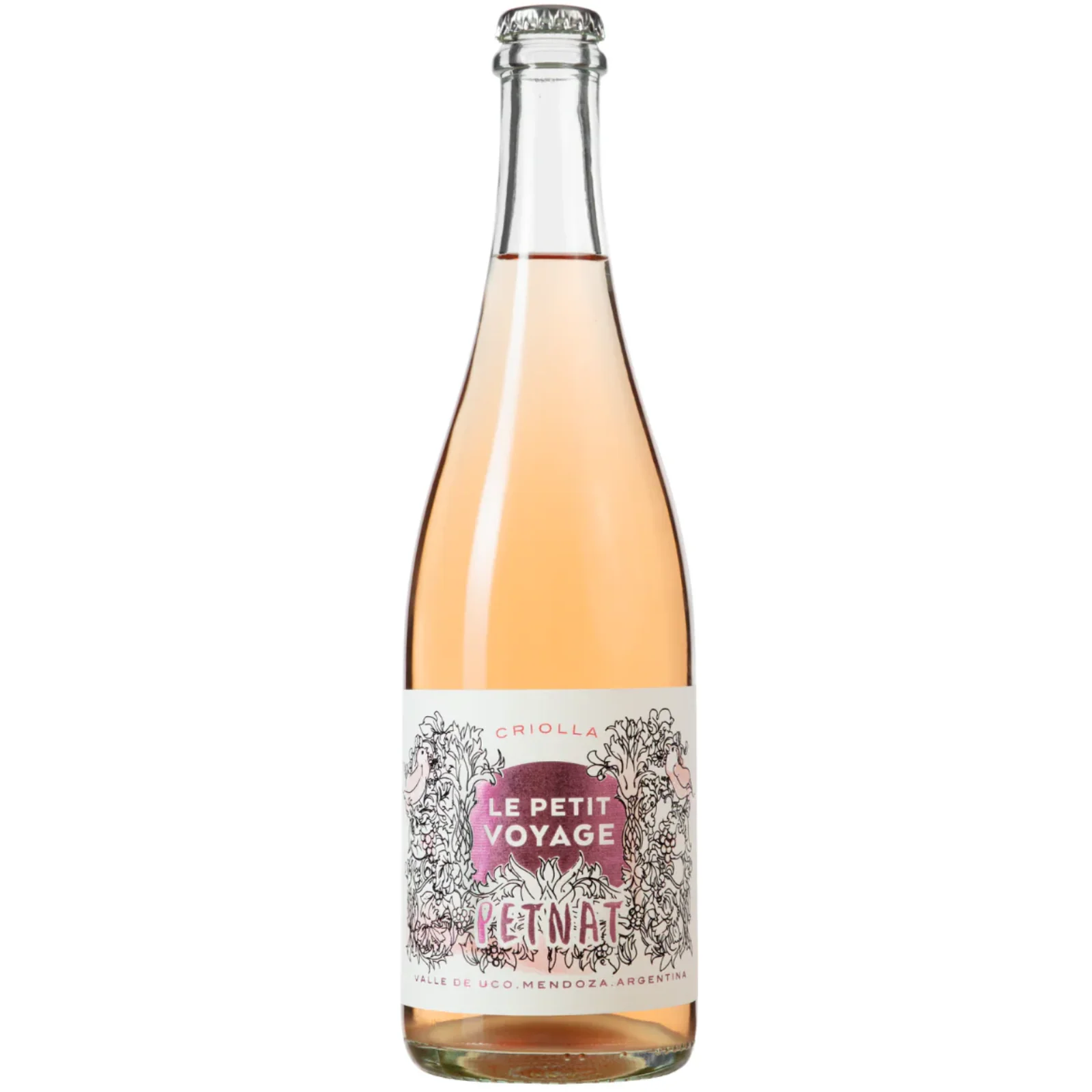 Mundo Reves 'Le Petit Voyage' Pet Nat Rose, Uco Valley, Argentina 2023
