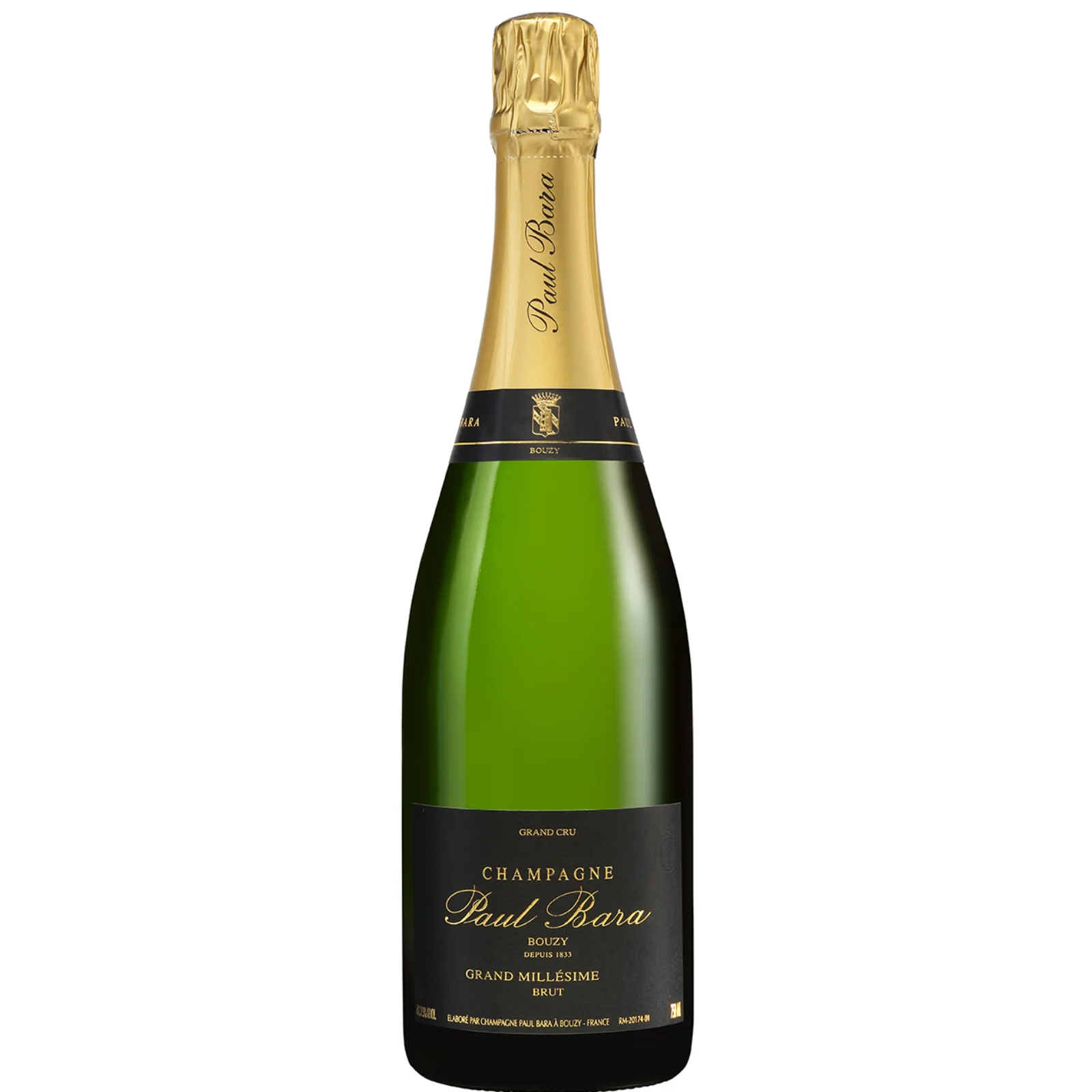 Paul Bara Grand Millesime Grand Cru Brut, Champagne, France 2016