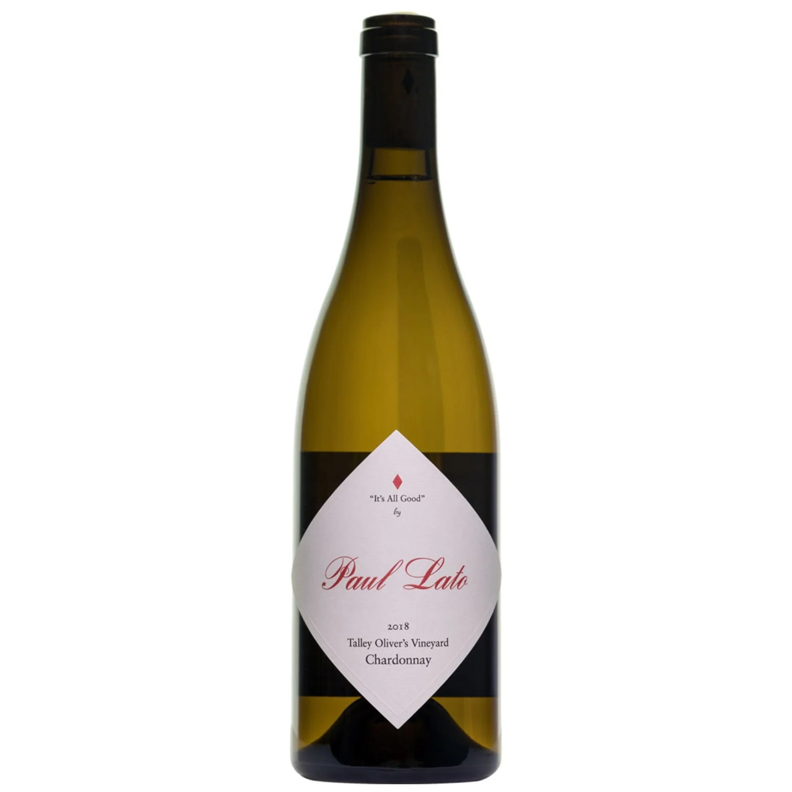 Paul Lato 'It's All Good' Talley Oliver's Vineyard Chardonnay, Edna Valley, USA 2018