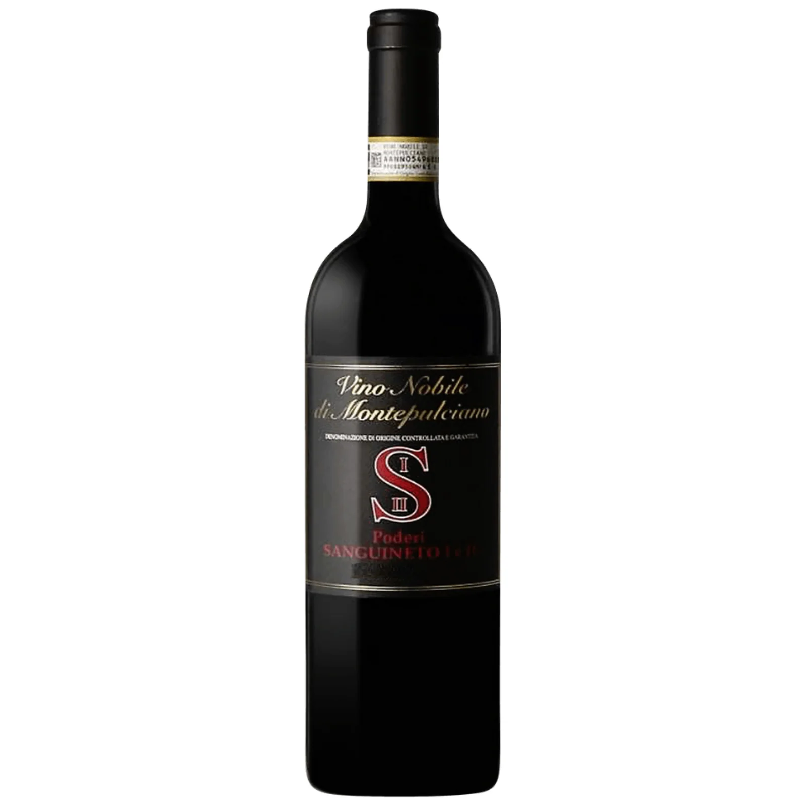 Poderi Sanguineto I & II Vino Nobile di Montepulciano DOCG, Tuscany, Italy 2019