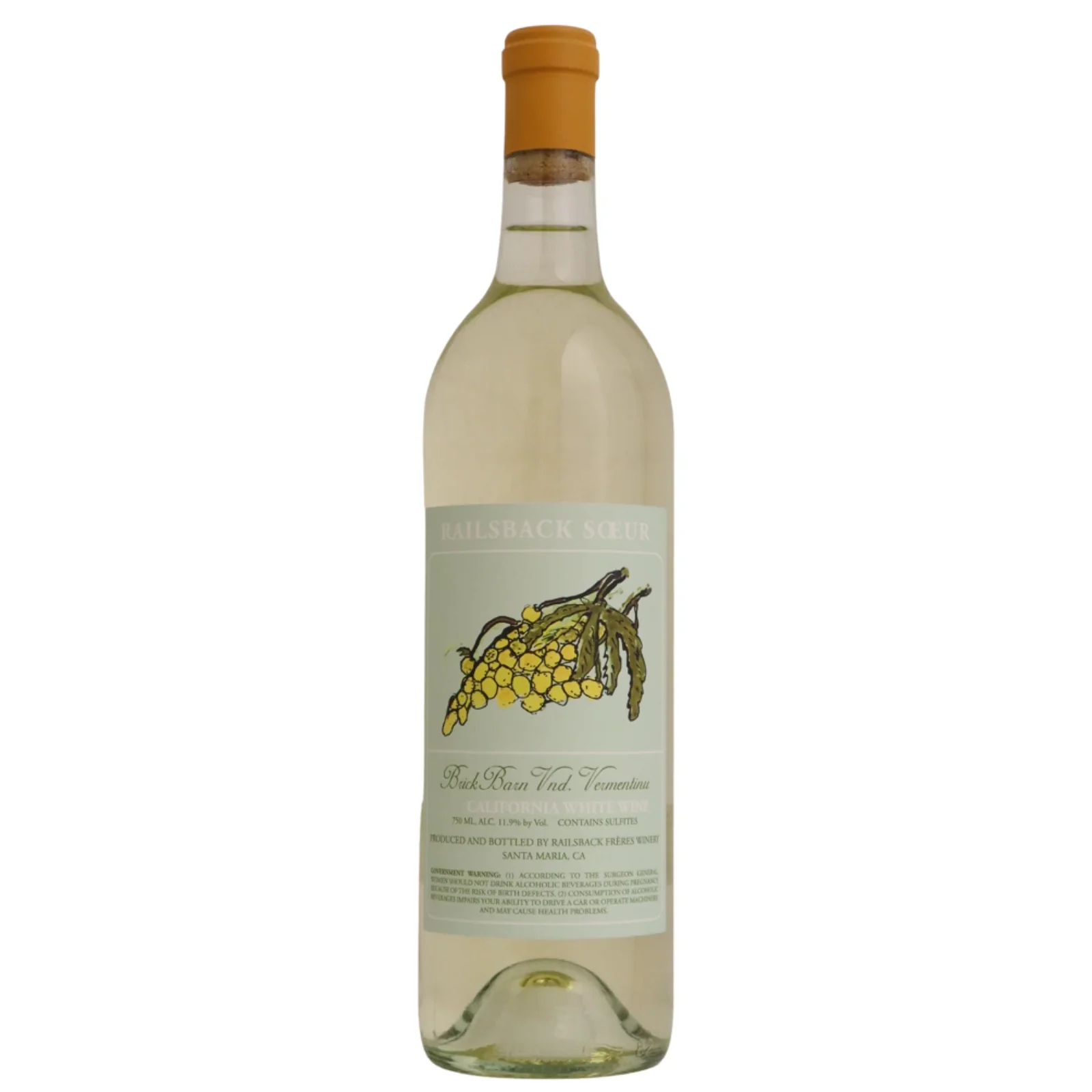 Railsback Soeur 'Brick Barn Vineyard' Vermentinu, Santa Ynez Valley, USA 2021