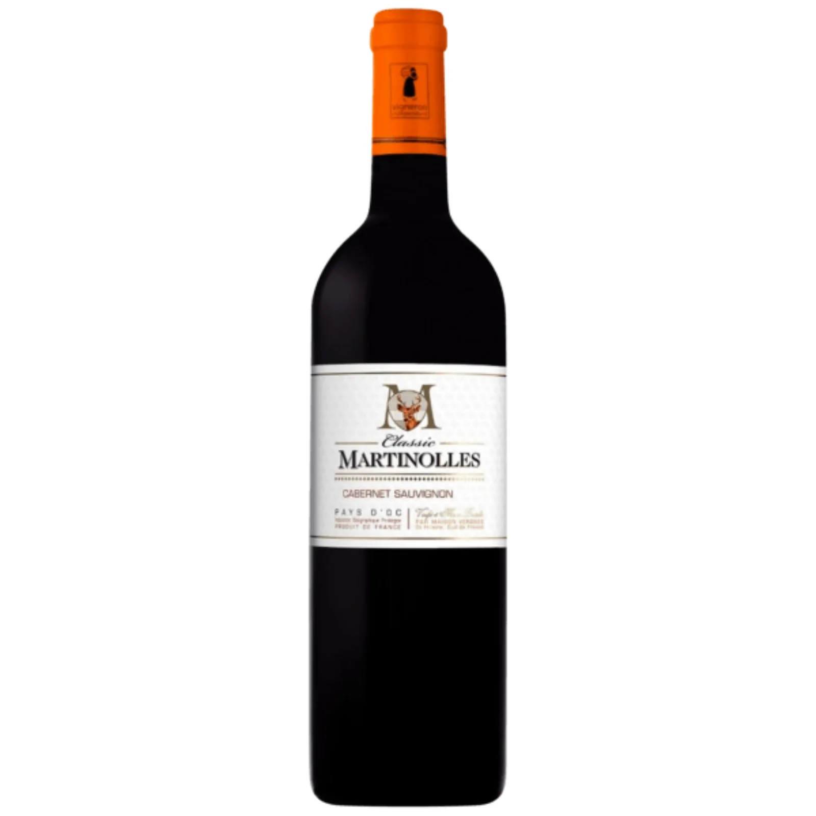 Vergnes Domaine Martinolles Classic Cabernet Sauvignon, IGP Pays d'Oc, France 2023 Case (6x750ml)