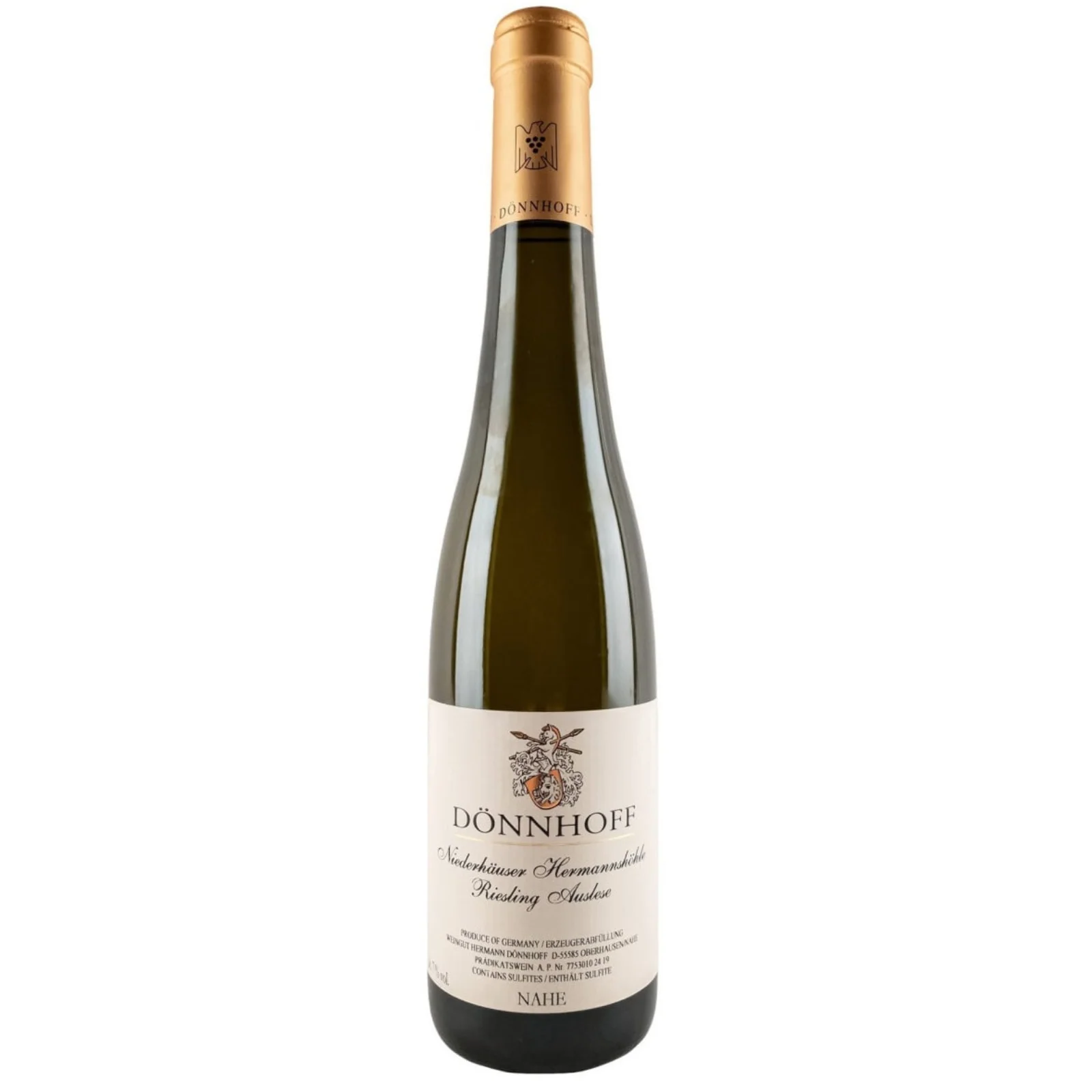 Weingut Donnhoff Niederhauser Hermannshohle Riesling Auslese Goldkapsel, Nahe, Germany 2022 375ml